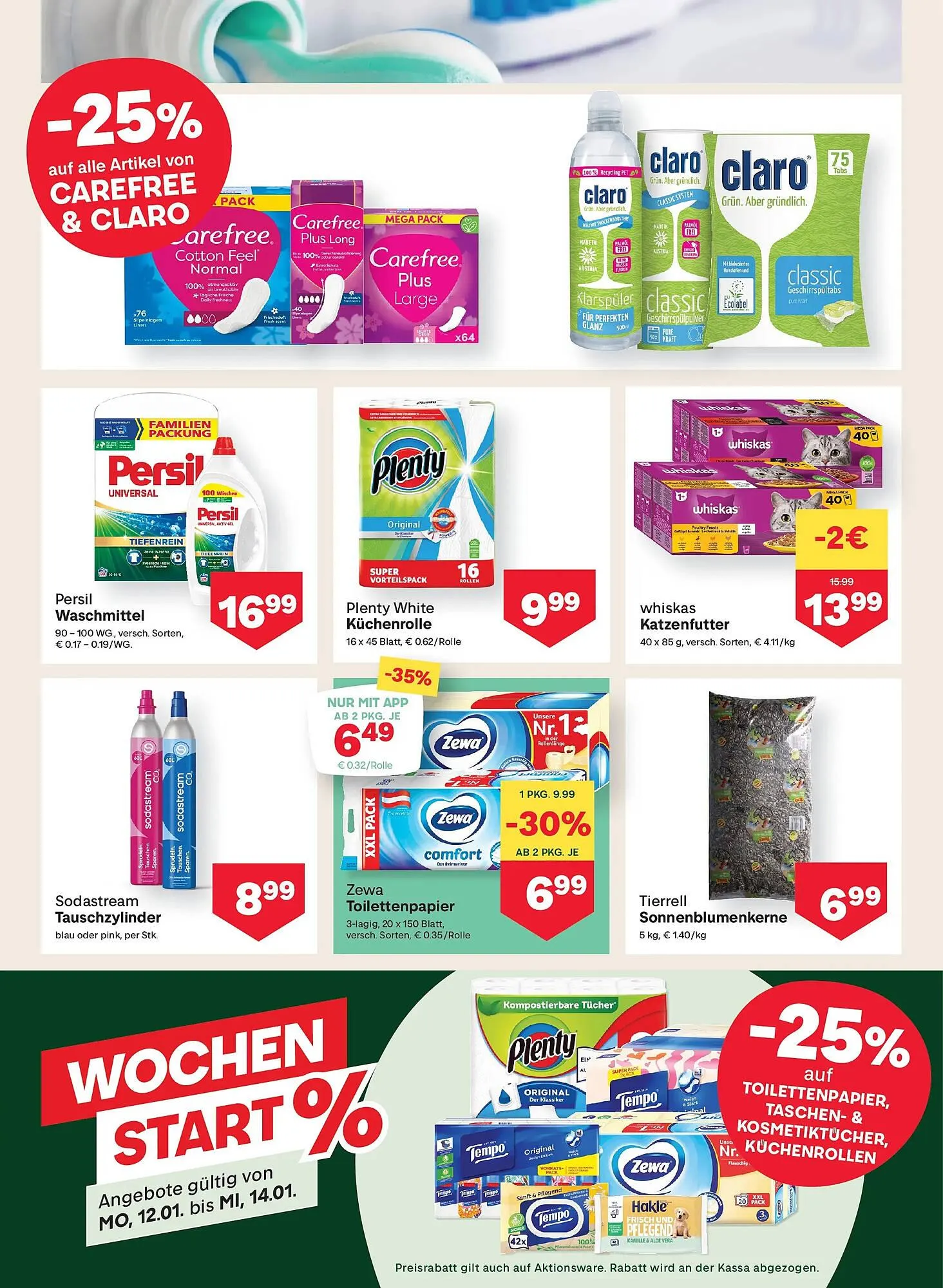 MPreis Flugblatt von 8. Jänner bis 14. Jänner 2026 - Flugblätt seite  11