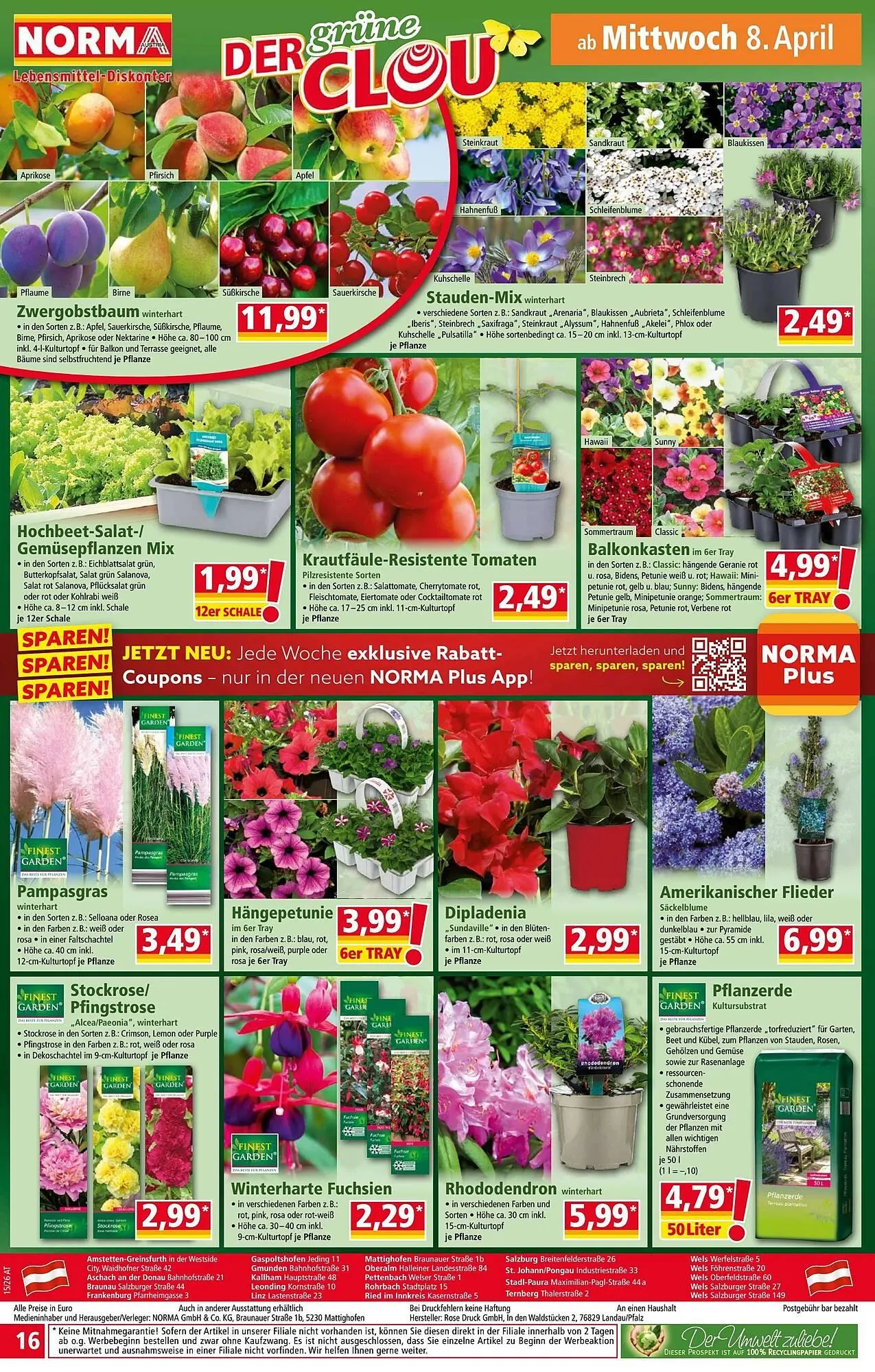 Norma Prospekt von 7. April bis 12. April 2026 - Flugblätt seite  16