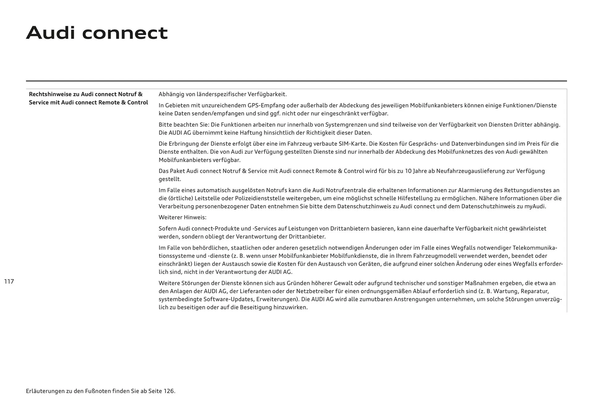 Audi Flugblatt von 20. November bis 22. Juli 2026 - Flugblätt seite  117