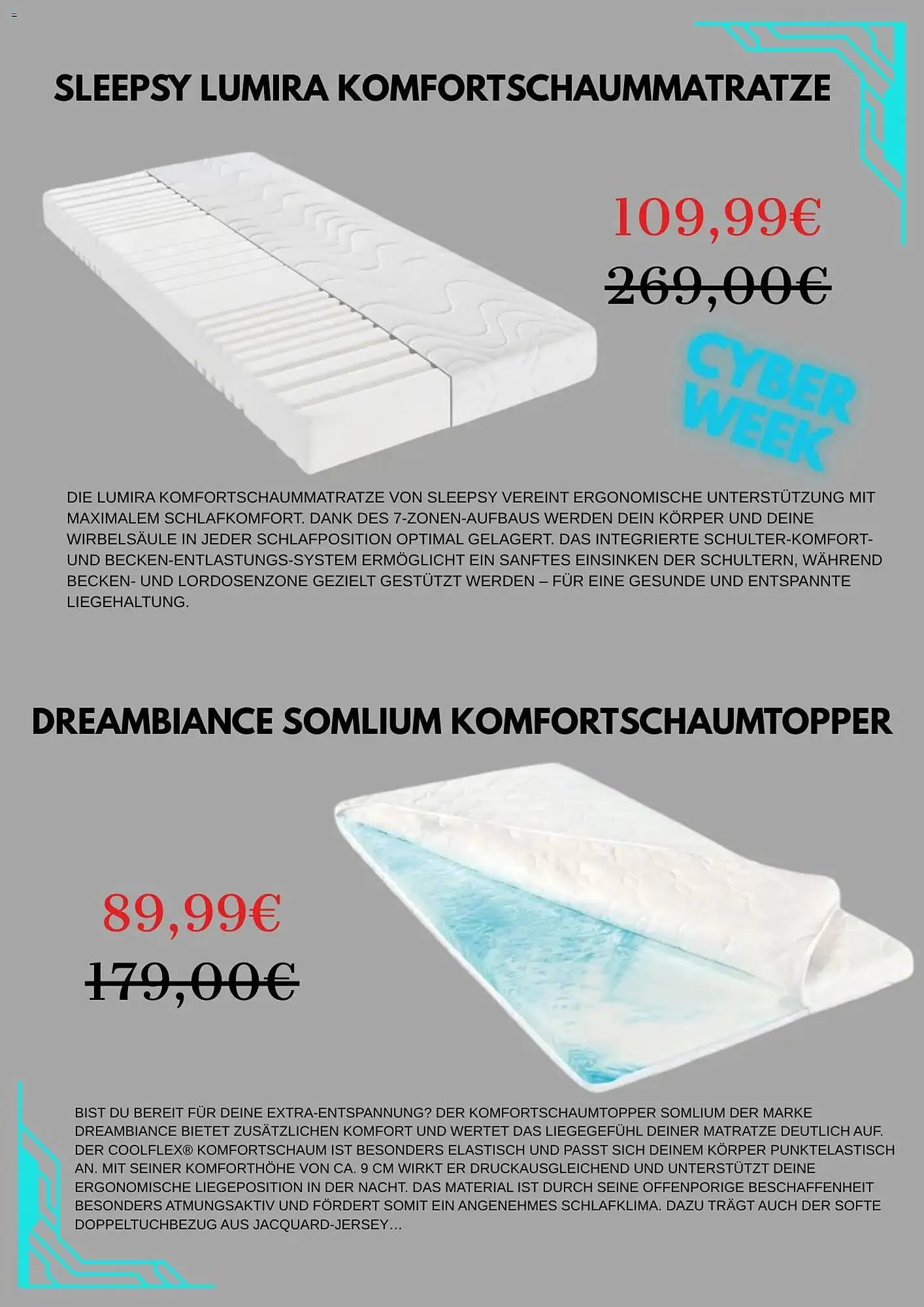 Matratzen Concord Prospekt von 3. Dezember bis 6. Dezember 2025 - Flugblätt seite  3
