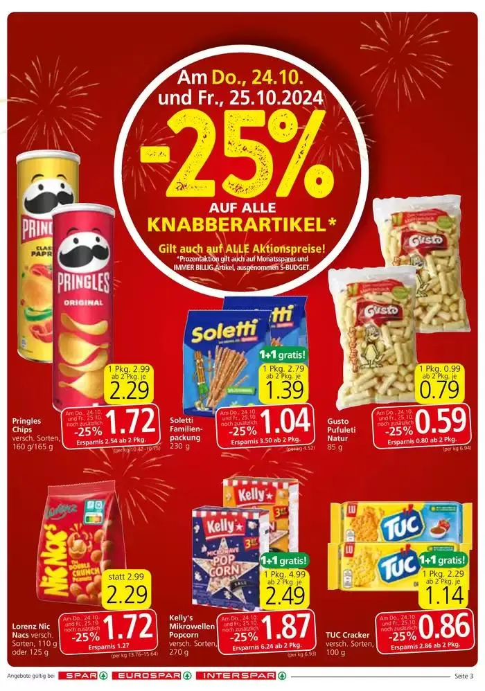 Aktuelle Deals und Angebote von 24. Oktober bis 7. November 2024 - Flugblätt seite 3