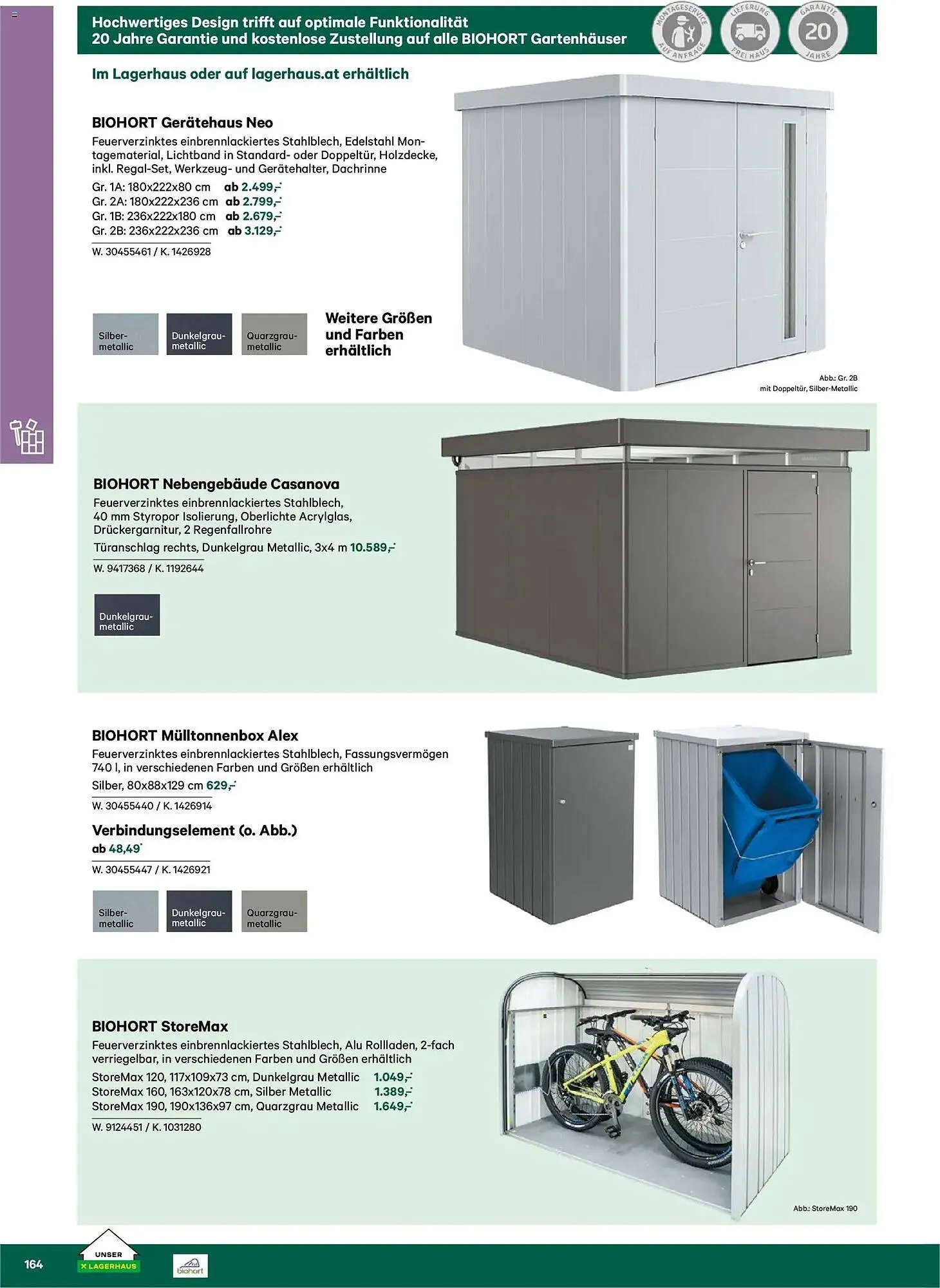 Lagerhaus Flugblatt von 22. Februar bis 31. Mai 2026 - Flugblätt seite  164
