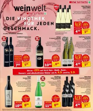 INTERSPAR Flugblatt von 3. September bis 9. September 2026 - Flugblätt seite  8