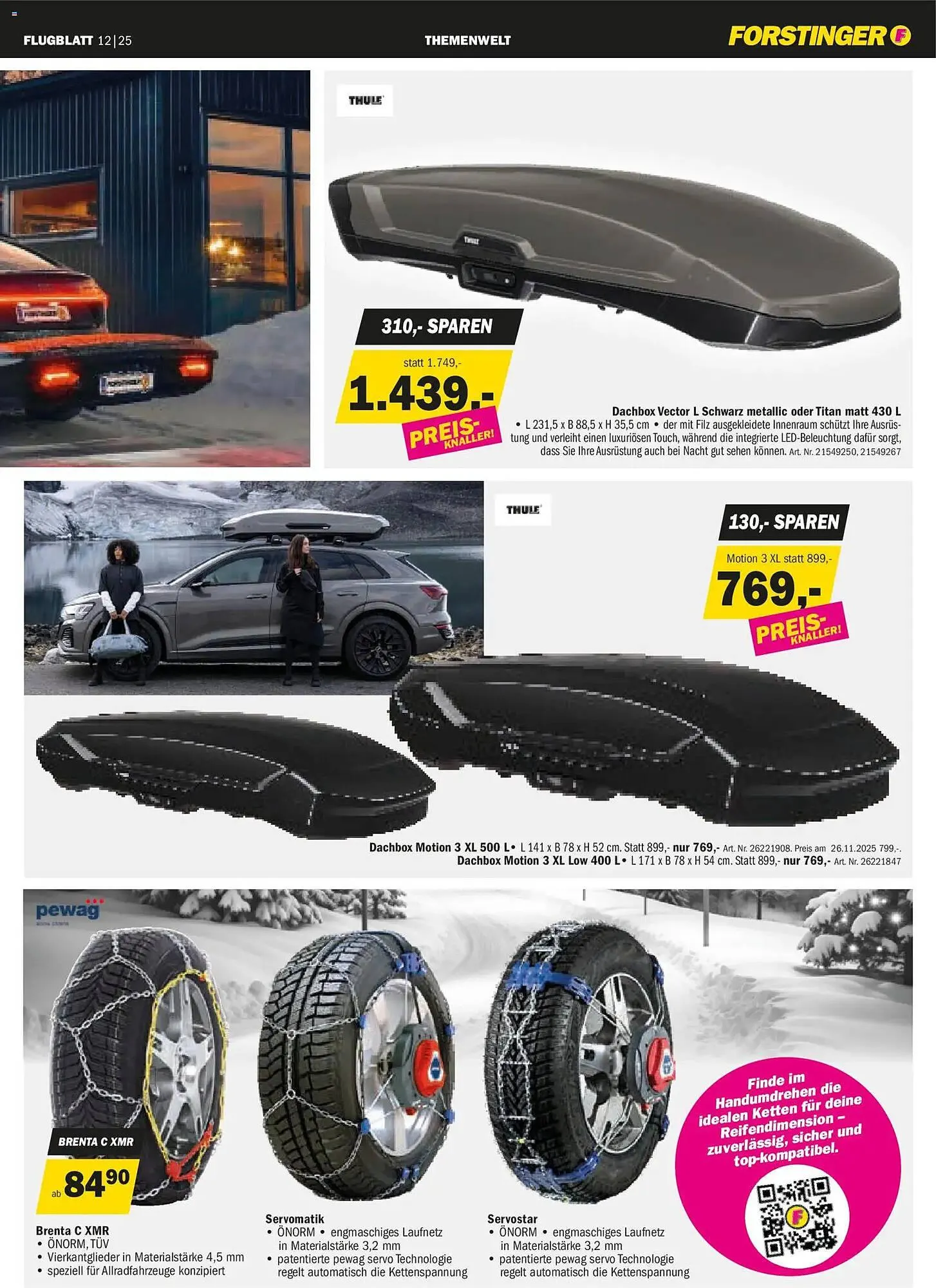 Forstinger Flugblatt von 17. Dezember bis 10. Jänner 2026 - Flugblätt seite 3