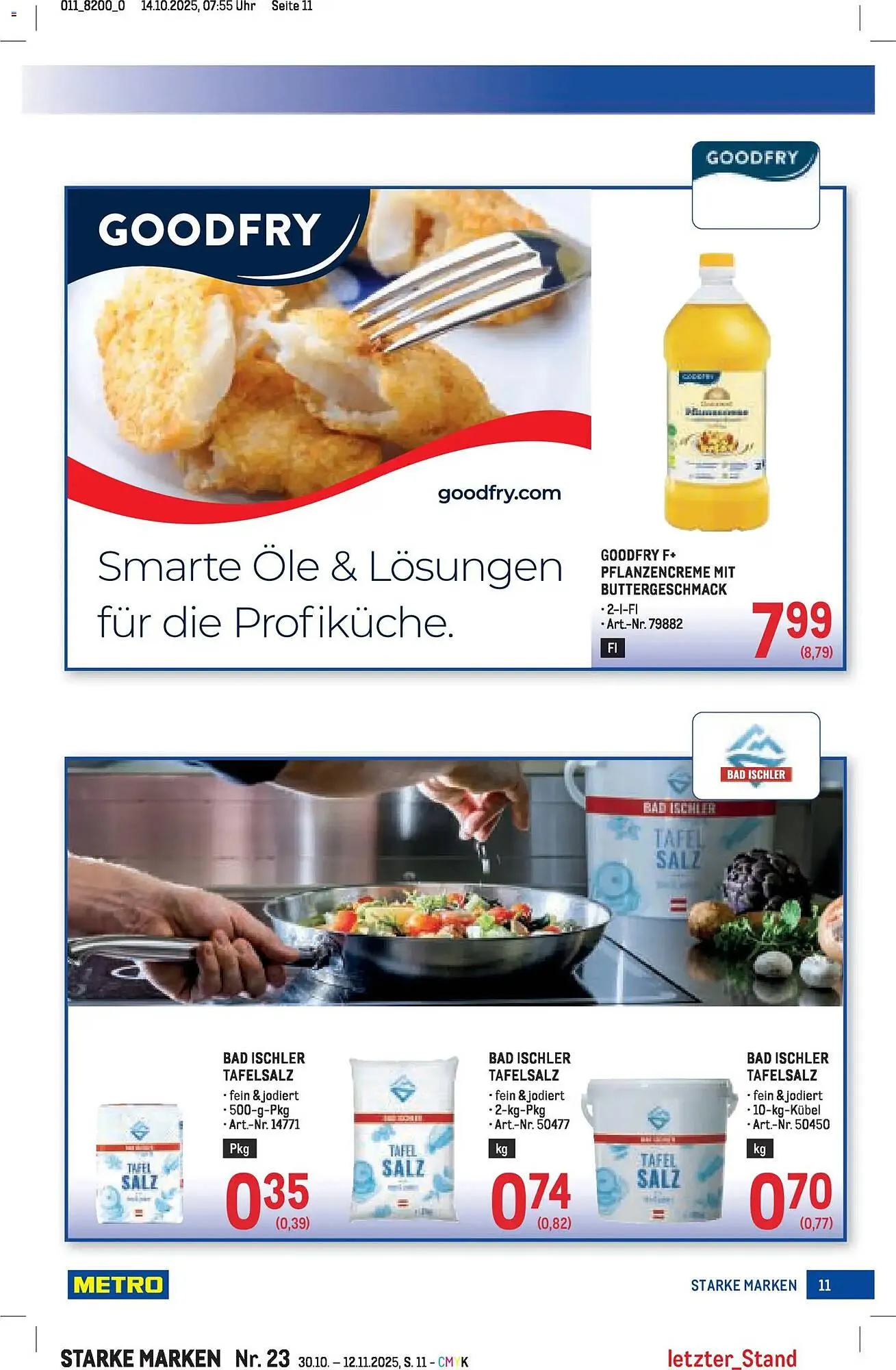 Metro Flugblatt von 30. Oktober bis 12. November 2025 - Flugblätt seite  11