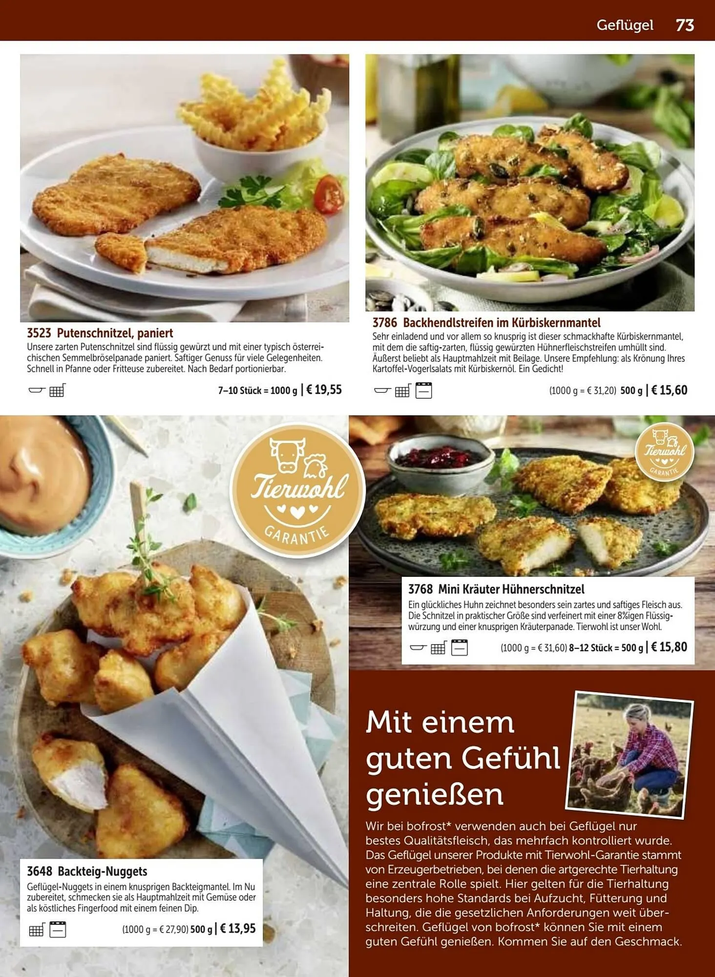 Bofrost Flugblatt von 1. März bis 31. August 2023 - Flugblätt seite  73