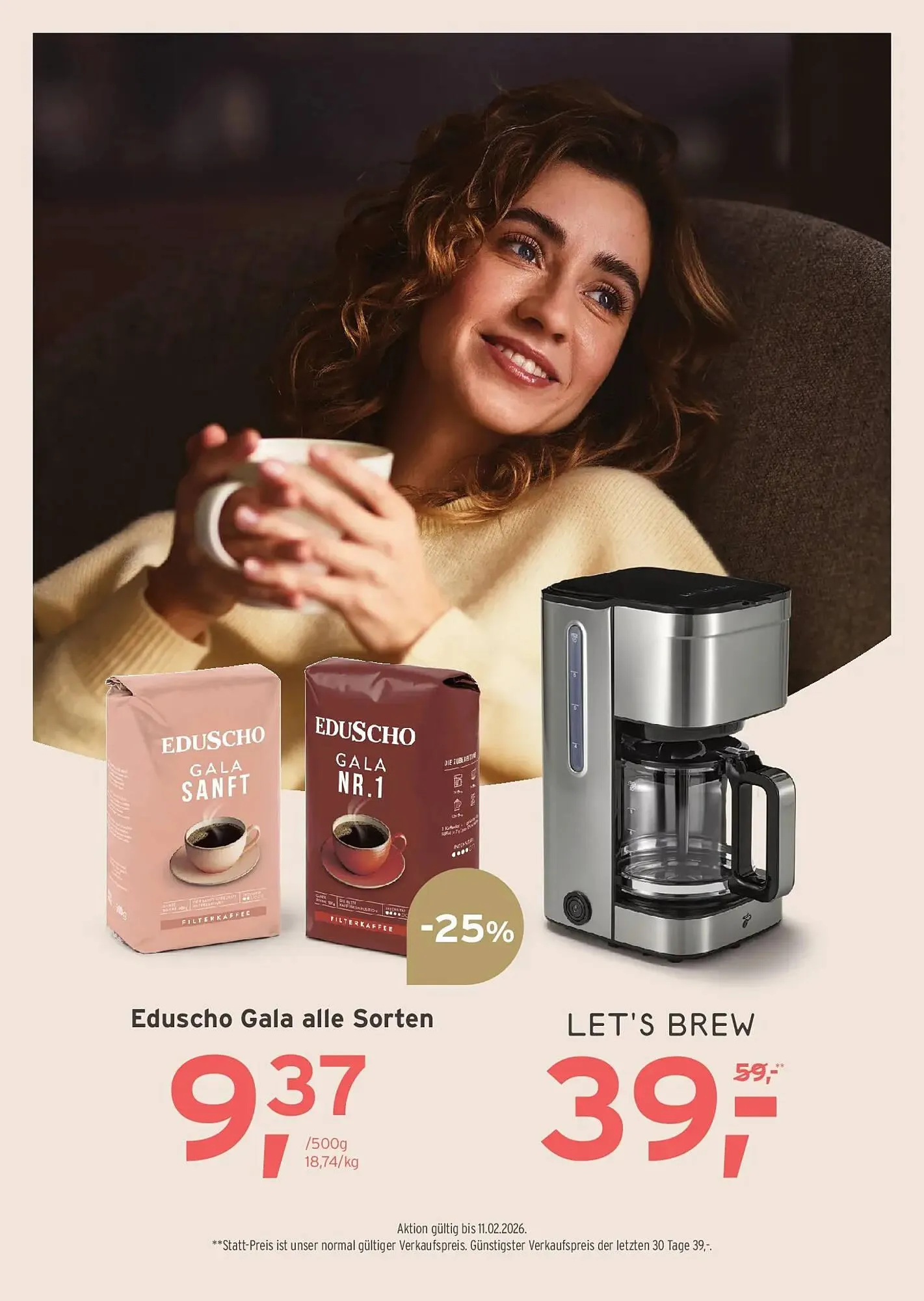 Tchibo Eduscho Flugblatt von 29. Jänner bis 11. Februar 2026 - Flugblätt seite  7