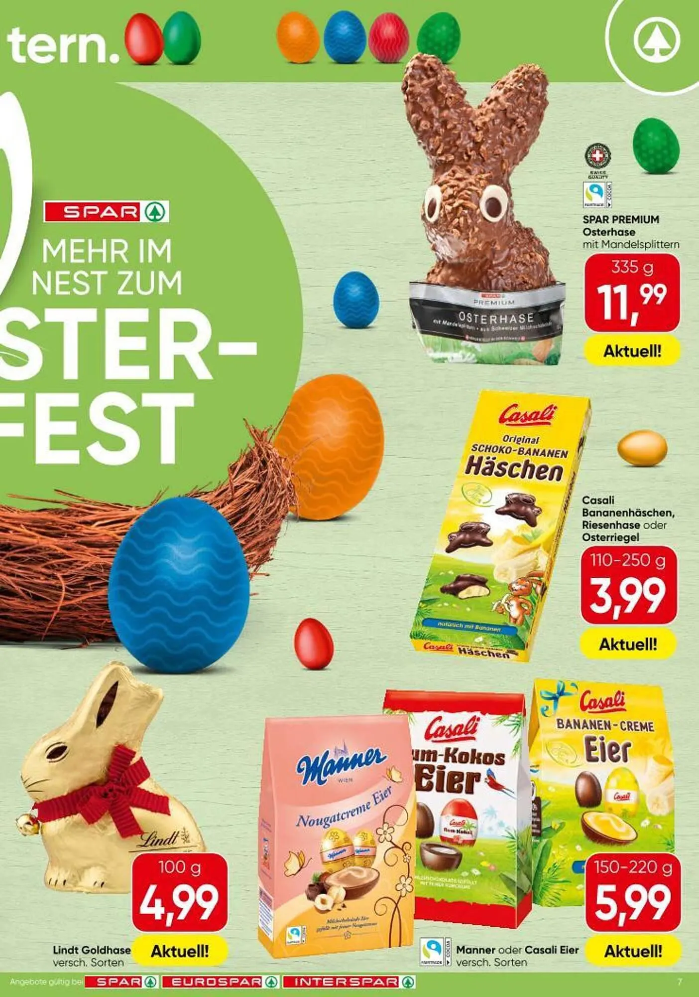 Eurospar Flugblatt von 26. Februar bis 11. März 2026 - Flugblätt seite  7