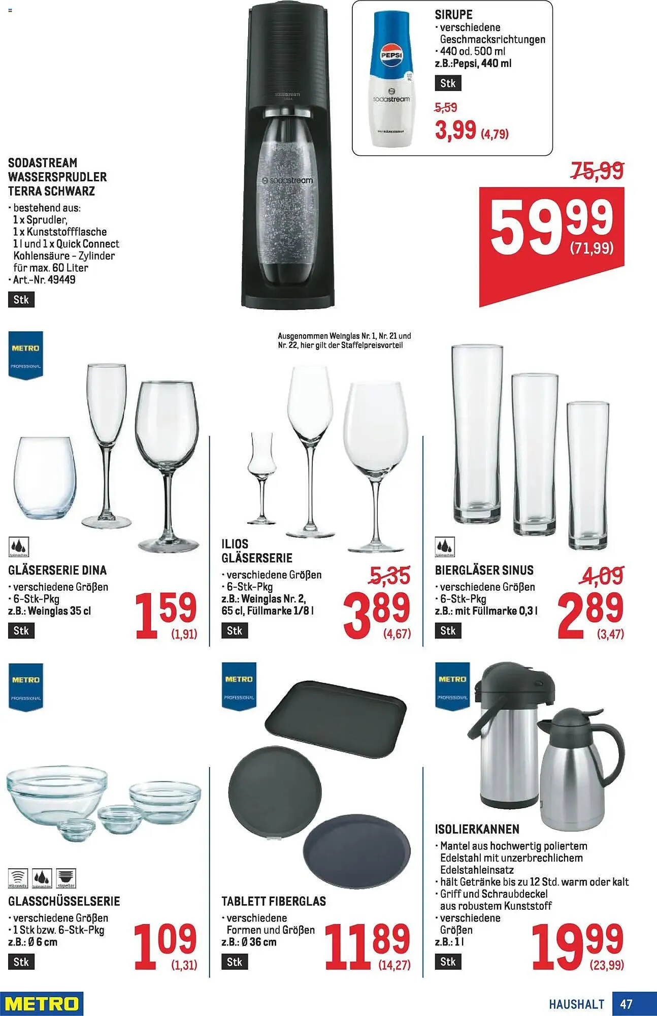 Metro Flugblatt von 8. Jänner bis 21. Jänner 2026 - Flugblätt seite  47