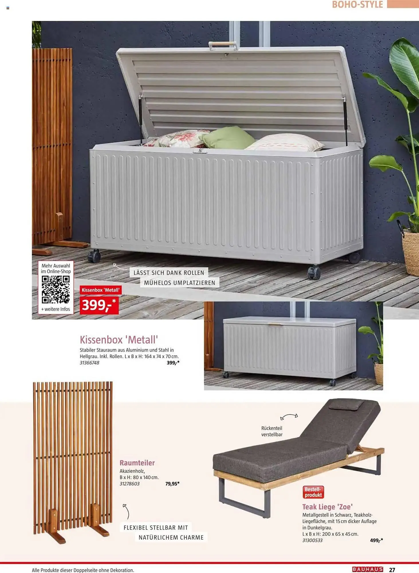 Bauhaus Flugblatt von 4. März bis 4. Jänner 2026 - Flugblätt seite  27