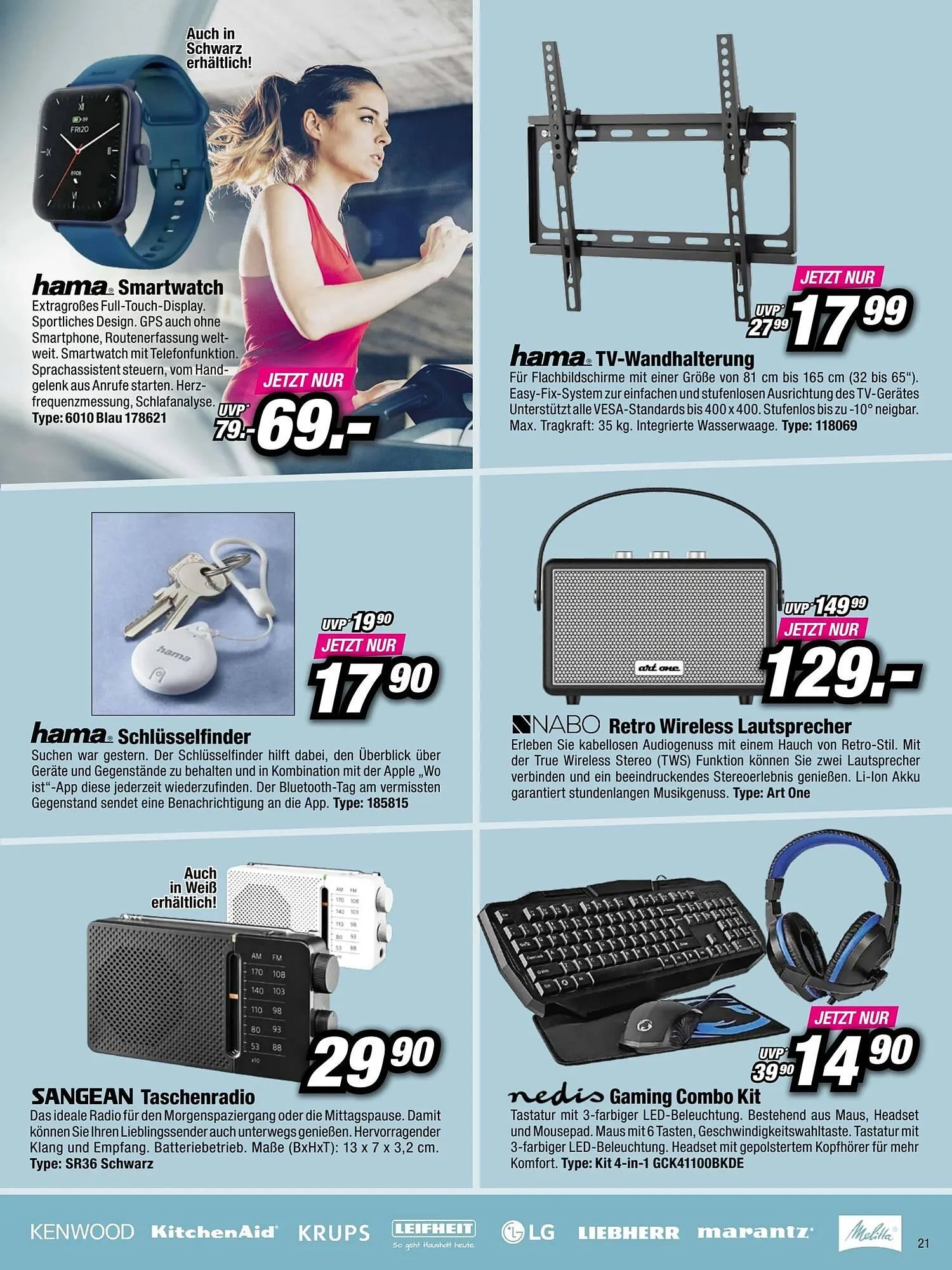 Red Zac Flugblatt von 29. Dezember bis 16. Jänner 2025 - Flugblätt seite 21