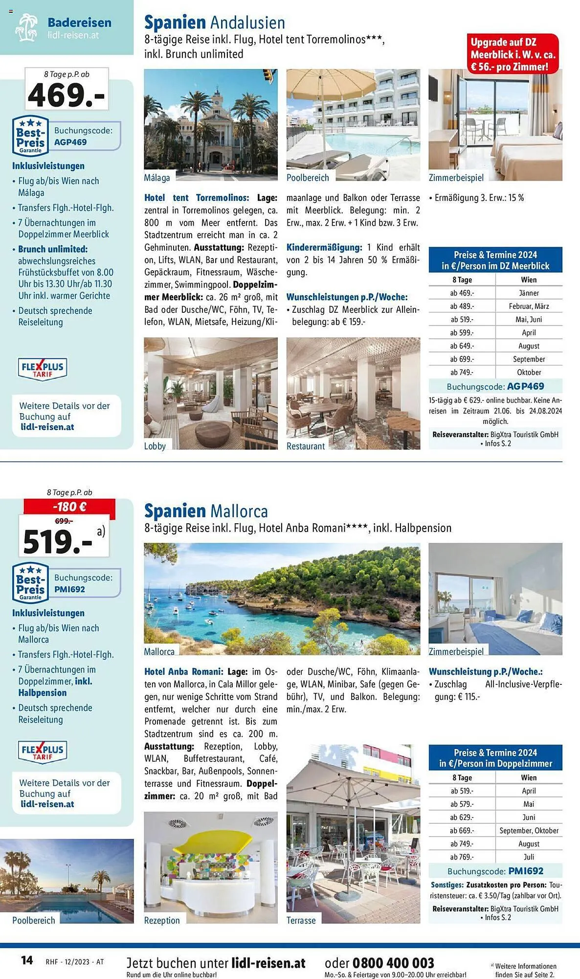 Lidl Flugblatt von 29. November bis 30. Dezember 2023 - Flugblätt seite  14