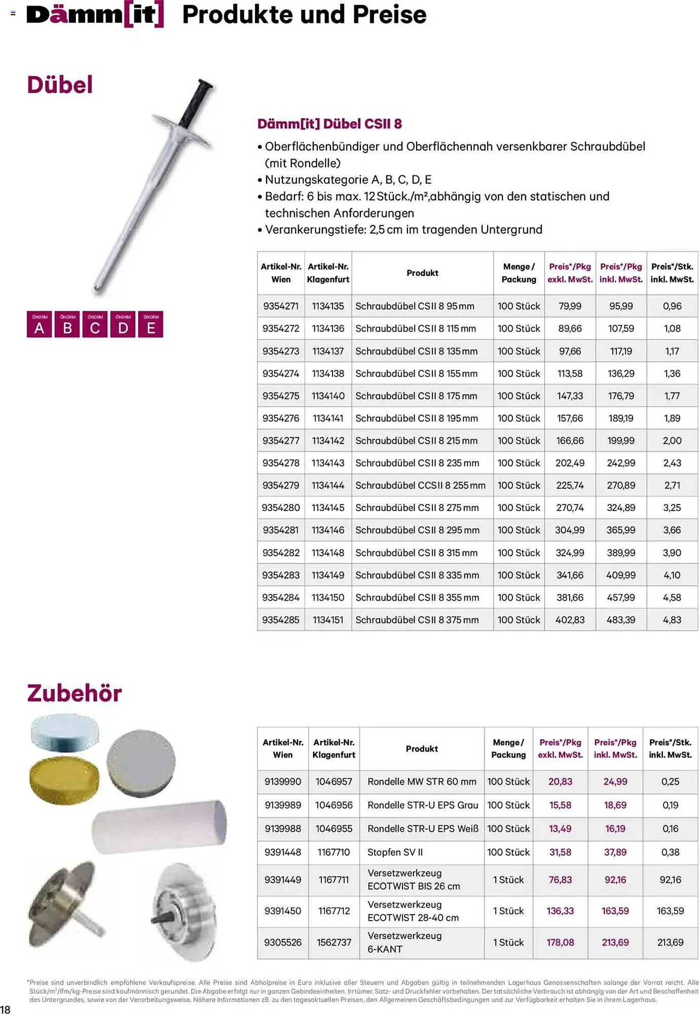 Lagerhaus Flugblatt von 8. Jänner bis 31. Dezember 2025 - Flugblätt seite  18