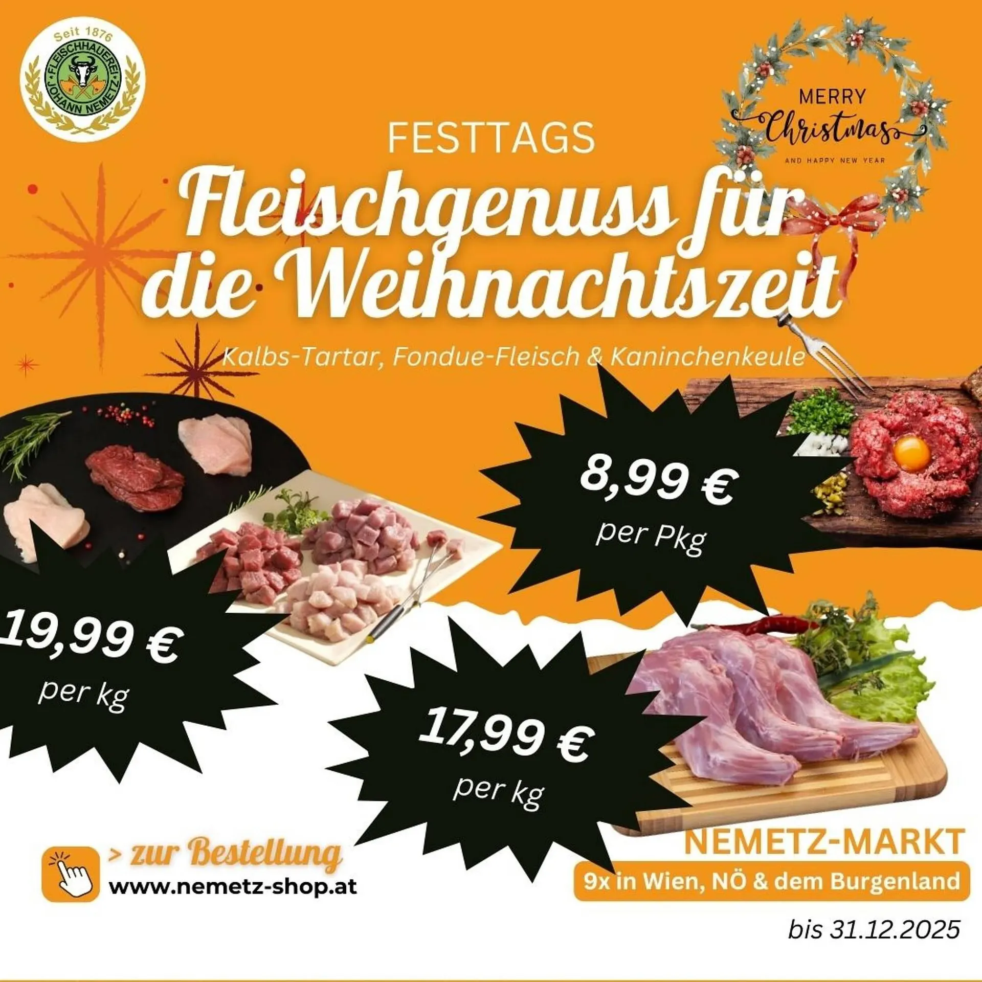 Nemetz Markt Flugblatt von 16. Dezember bis 31. Dezember 2025 - Flugblätt seite 8