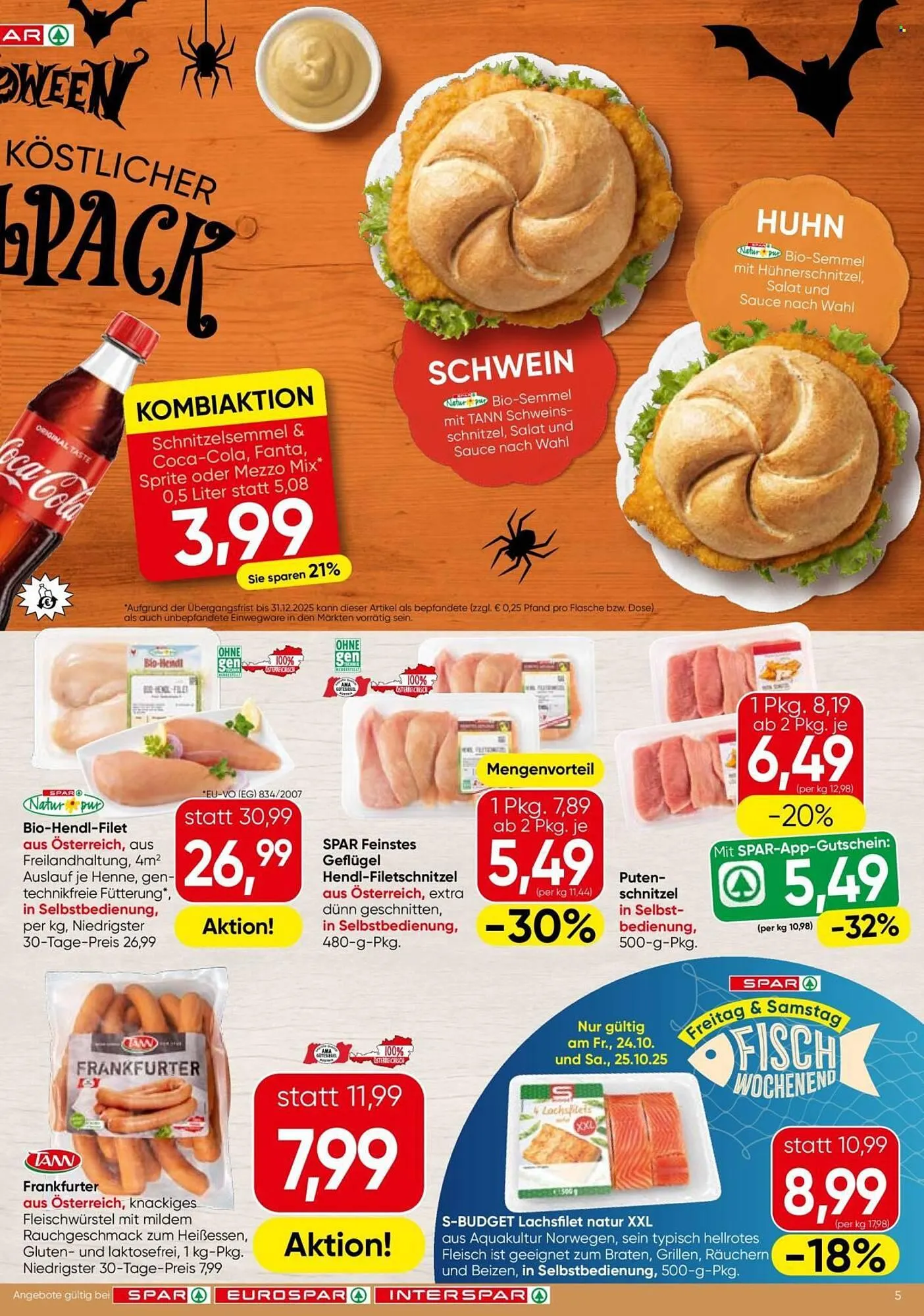 Eurospar Flugblatt von 23. Oktober bis 5. November 2025 - Flugblätt seite  5