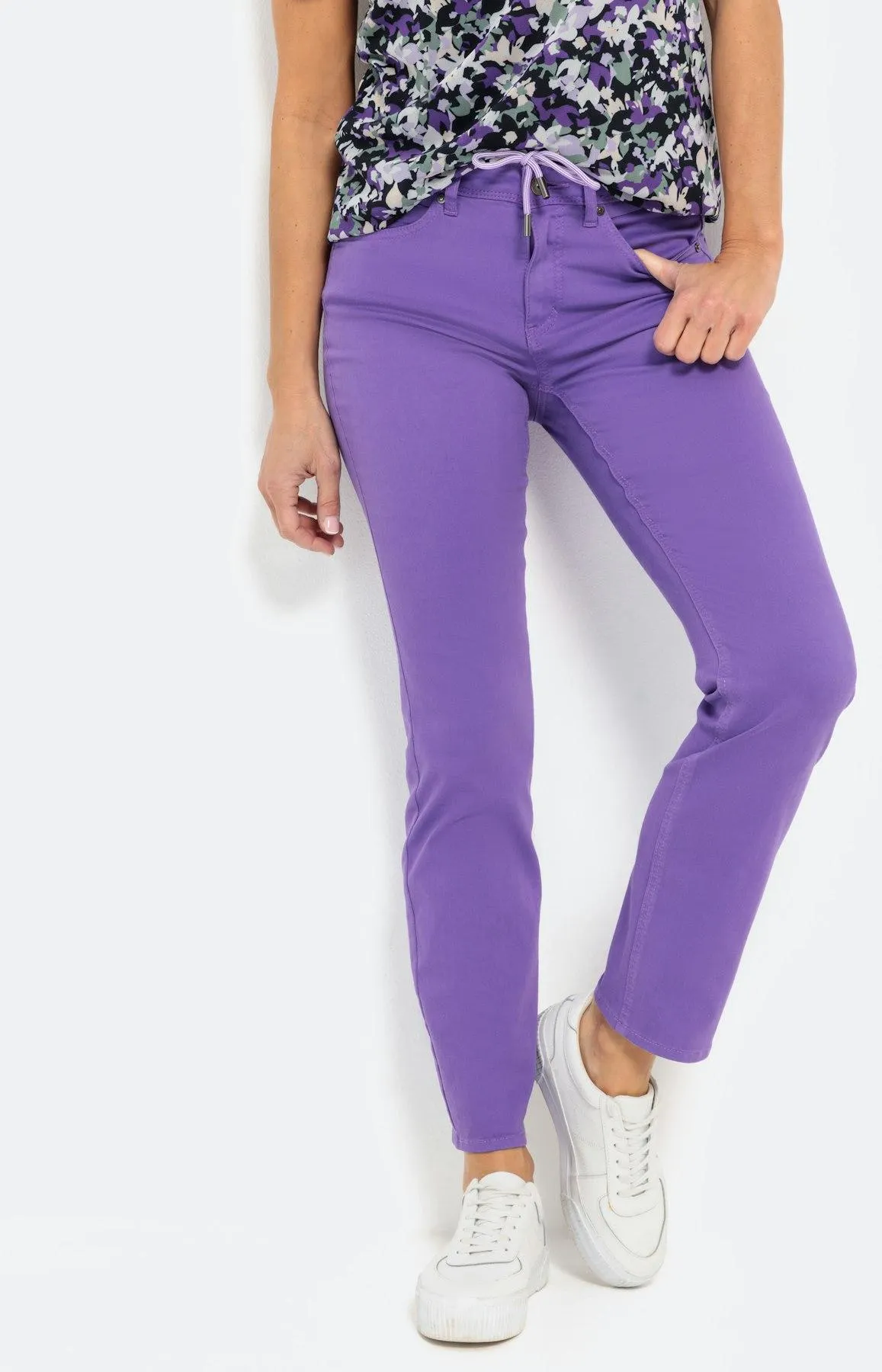 5-Pocket Jeans, lavendel, 30Inch