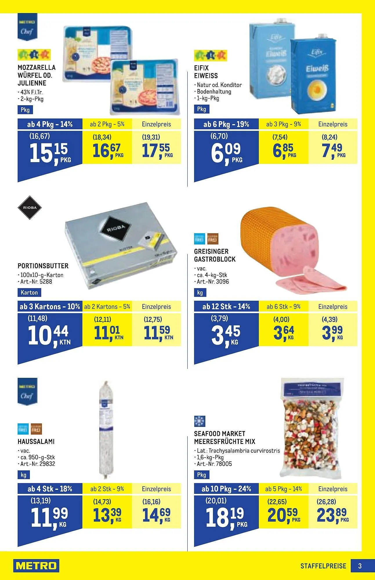 Metro Flugblatt von 16. April bis 29. April 2026 - Flugblätt seite  3