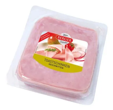 Toastschinken geschnitten