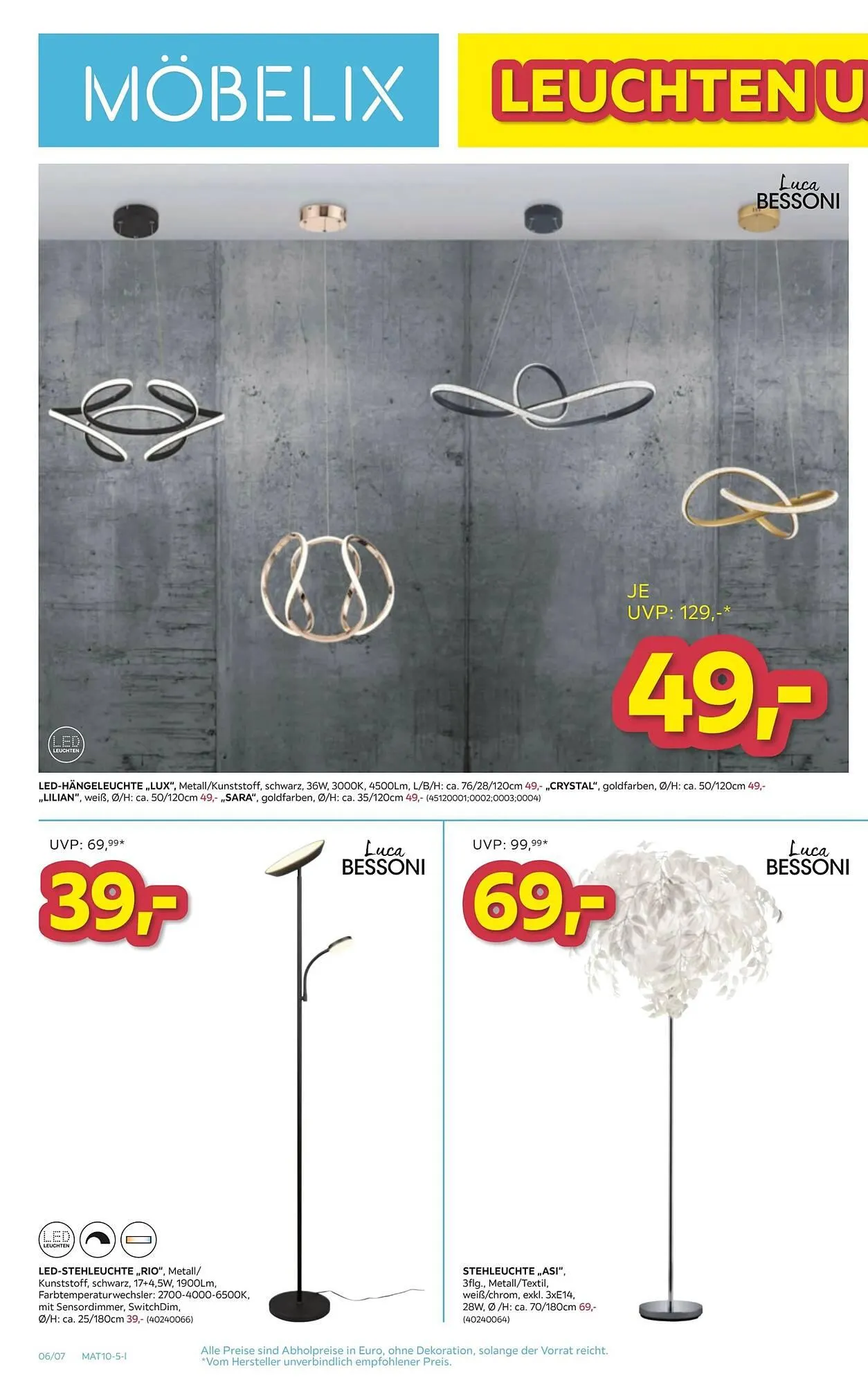 Möbelix Prospekt von 14. Oktober bis 26. Oktober 2025 - Flugblätt seite  6