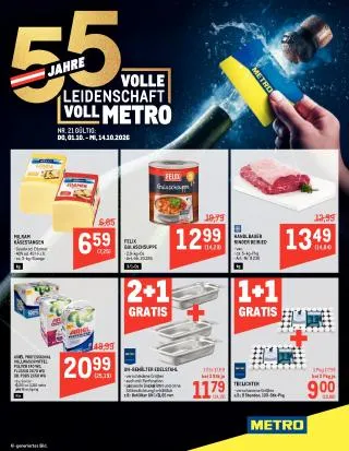 METRO Flugblatt Specials von 1. Oktober bis 14. Oktober 2026 - Flugblätt seite  1