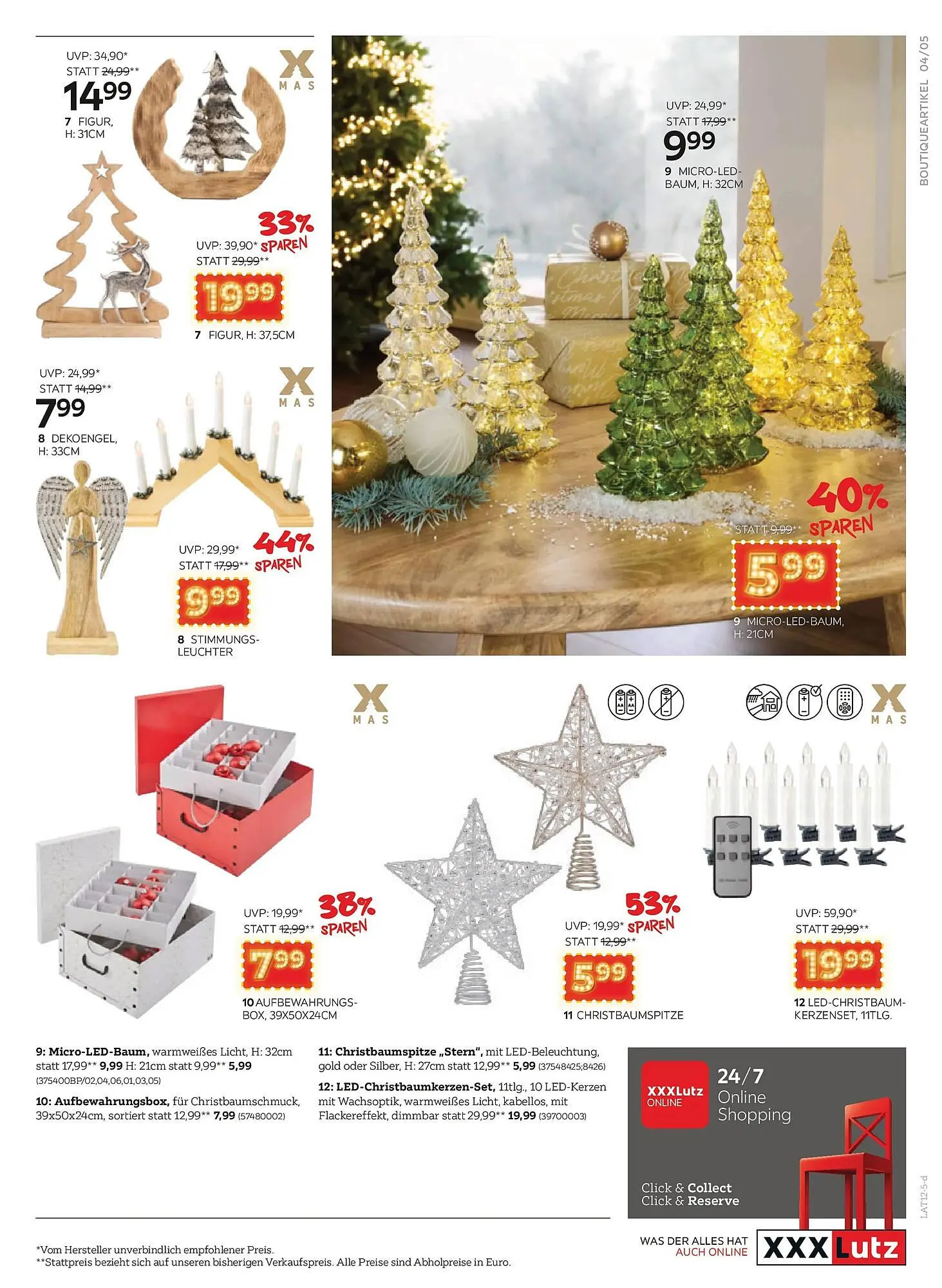 XXXLutz Prospekt von 16. Dezember bis 24. Dezember 2025 - Flugblätt seite 5