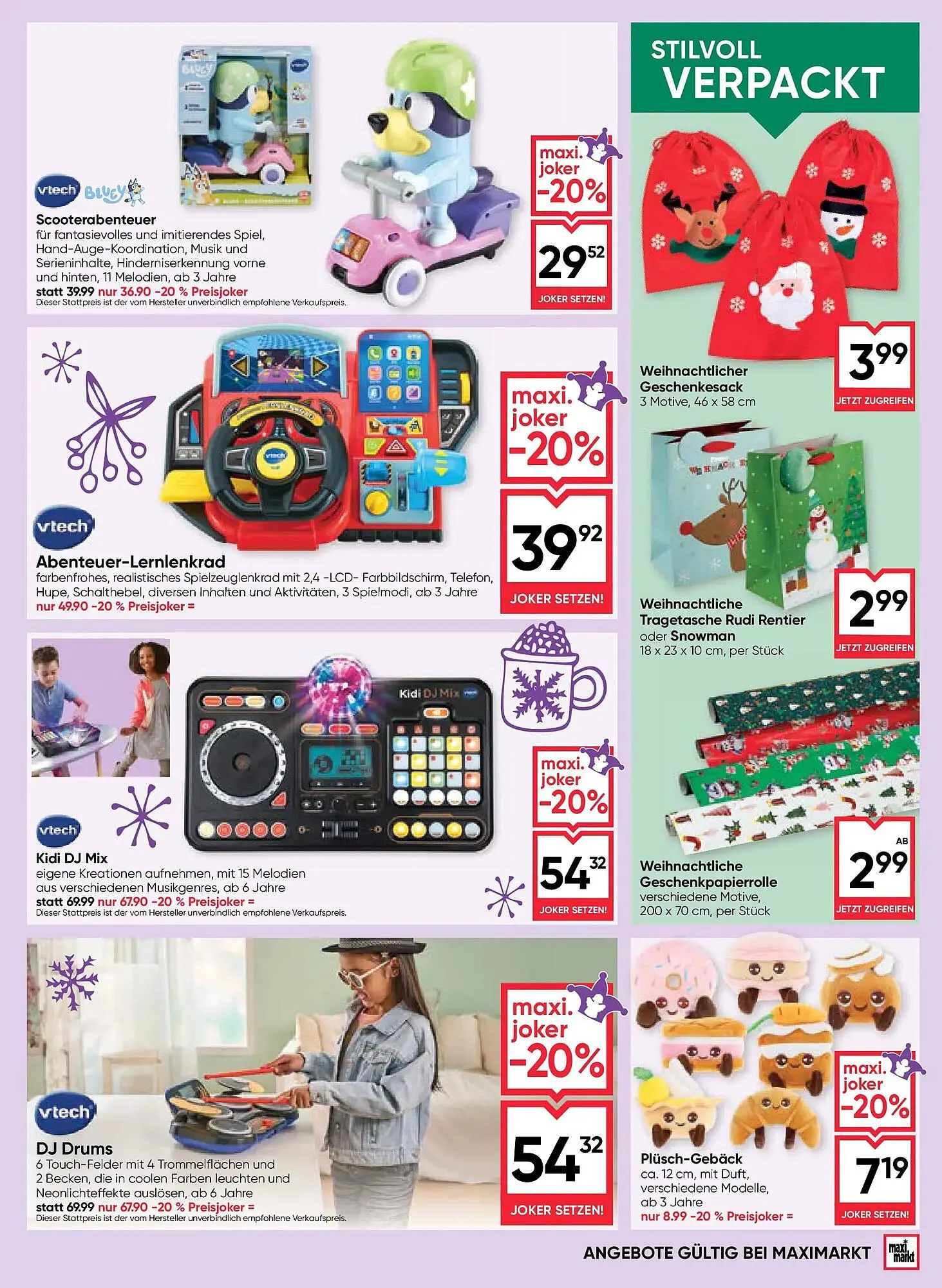 Maximarkt Flugblatt von 10. Dezember bis 17. Dezember 2025 - Flugblätt seite  23