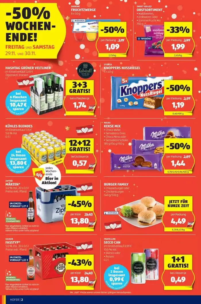 Blättern Sie online im HOFER Flugblatt von 27. November bis 11. Dezember 2024 - Flugblätt seite  4