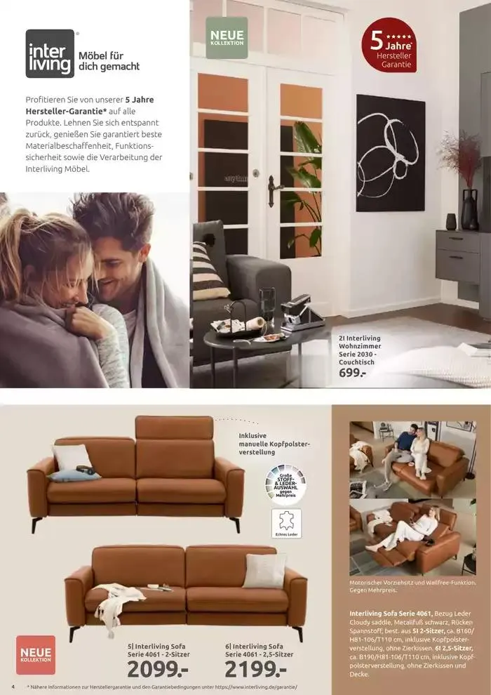 Möbel Ludwig katalog von 30. Jänner bis 15. Februar 2025 - Flugblätt seite 4