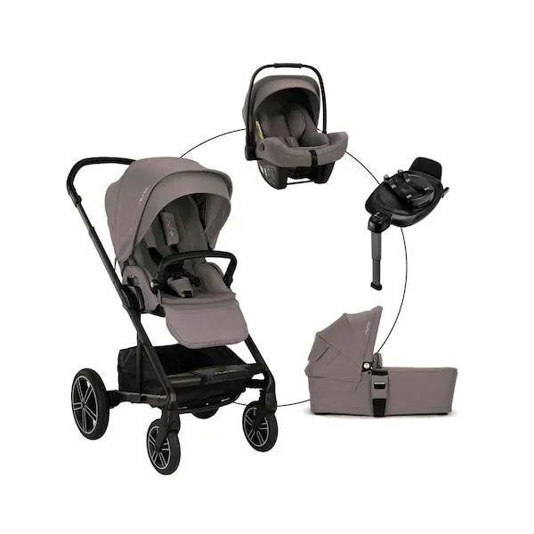 Kombikinderwagen Mixx Next Travel-Set inkl. Babyschale Pipa Next und Isofix-Basis Base Next