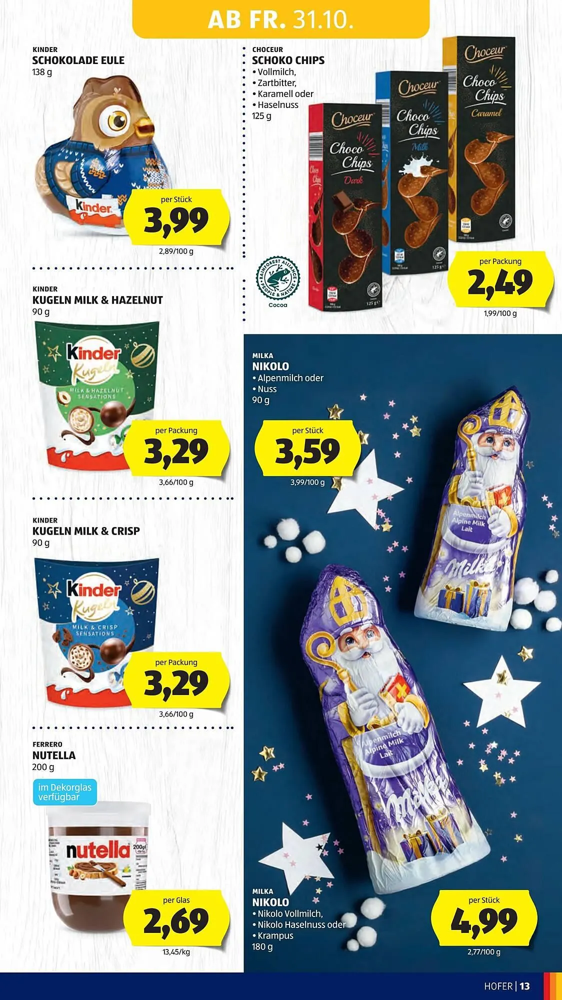 Hofer Flugblatt von 30. Oktober bis 6. November 2025 - Flugblätt seite  15