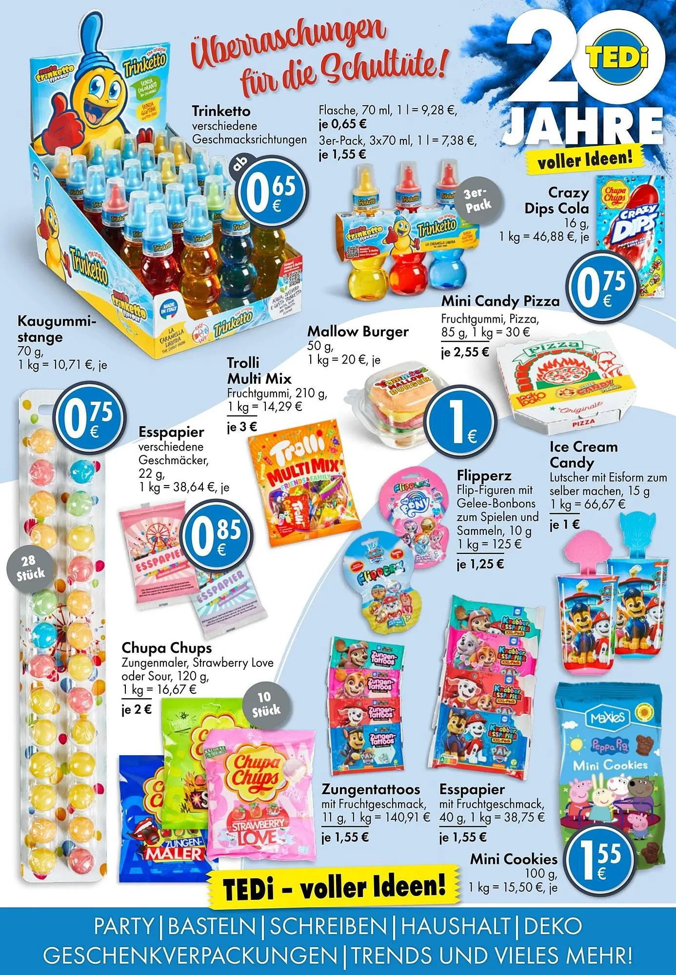 TEDi Flugblatt von 8. August bis 17. August 2024 - Flugblätt seite  16