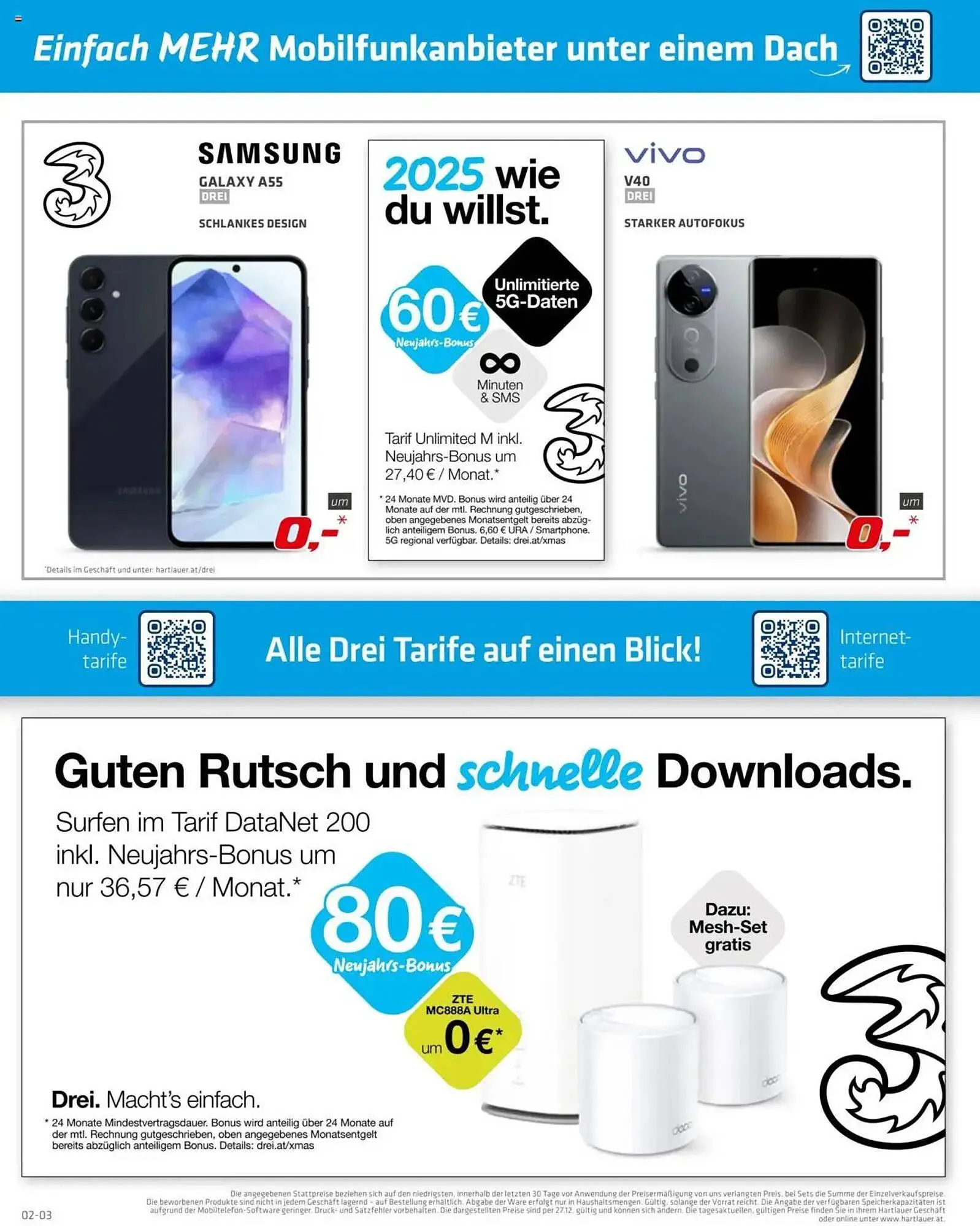 Hartlauer Flugblatt von 1. Jänner bis 31. Jänner 2025 - Flugblätt seite 2