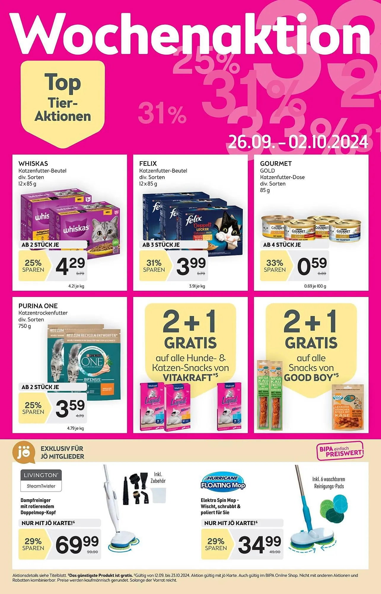 Bipa Flugblatt von 26. September bis 10. Oktober 2024 - Flugblätt seite  10