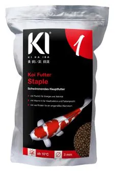 KI KA IBA Koi Staple-Hauptfutter 3mm im Beutel 1kg