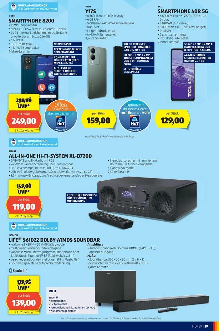 Blättern Sie online im HOFER Flugblatt von 22. Mai bis 5. Juni 2024 - Flugblätt seite 23