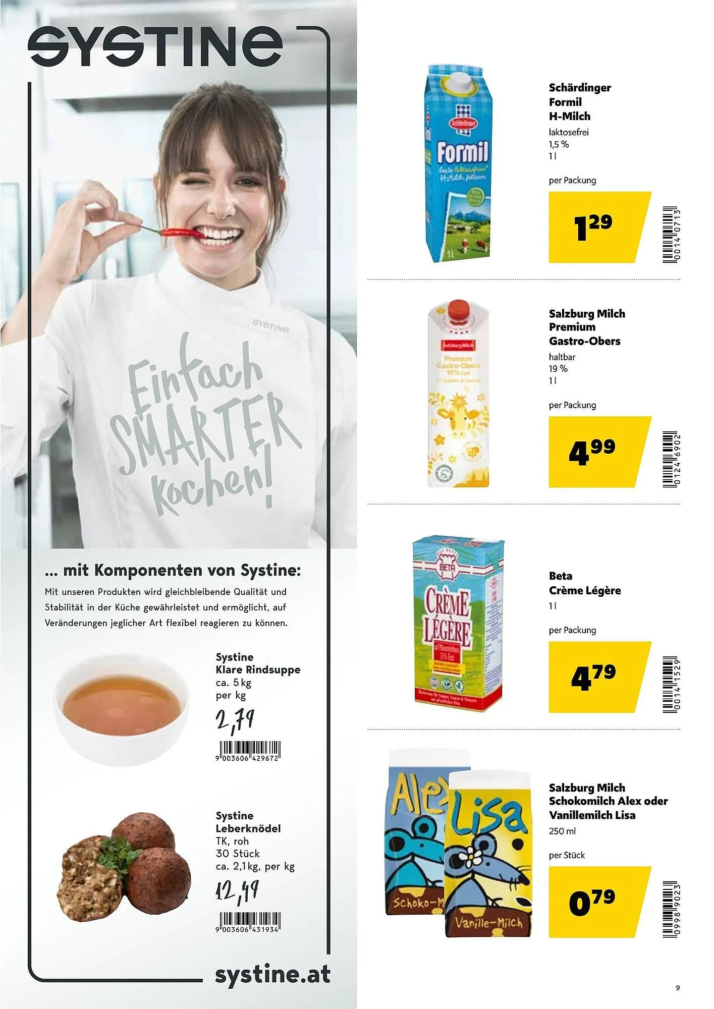 Eurogast Grissemann Flugblatt von 23. Februar bis 7. März 2026 - Flugblätt seite  9