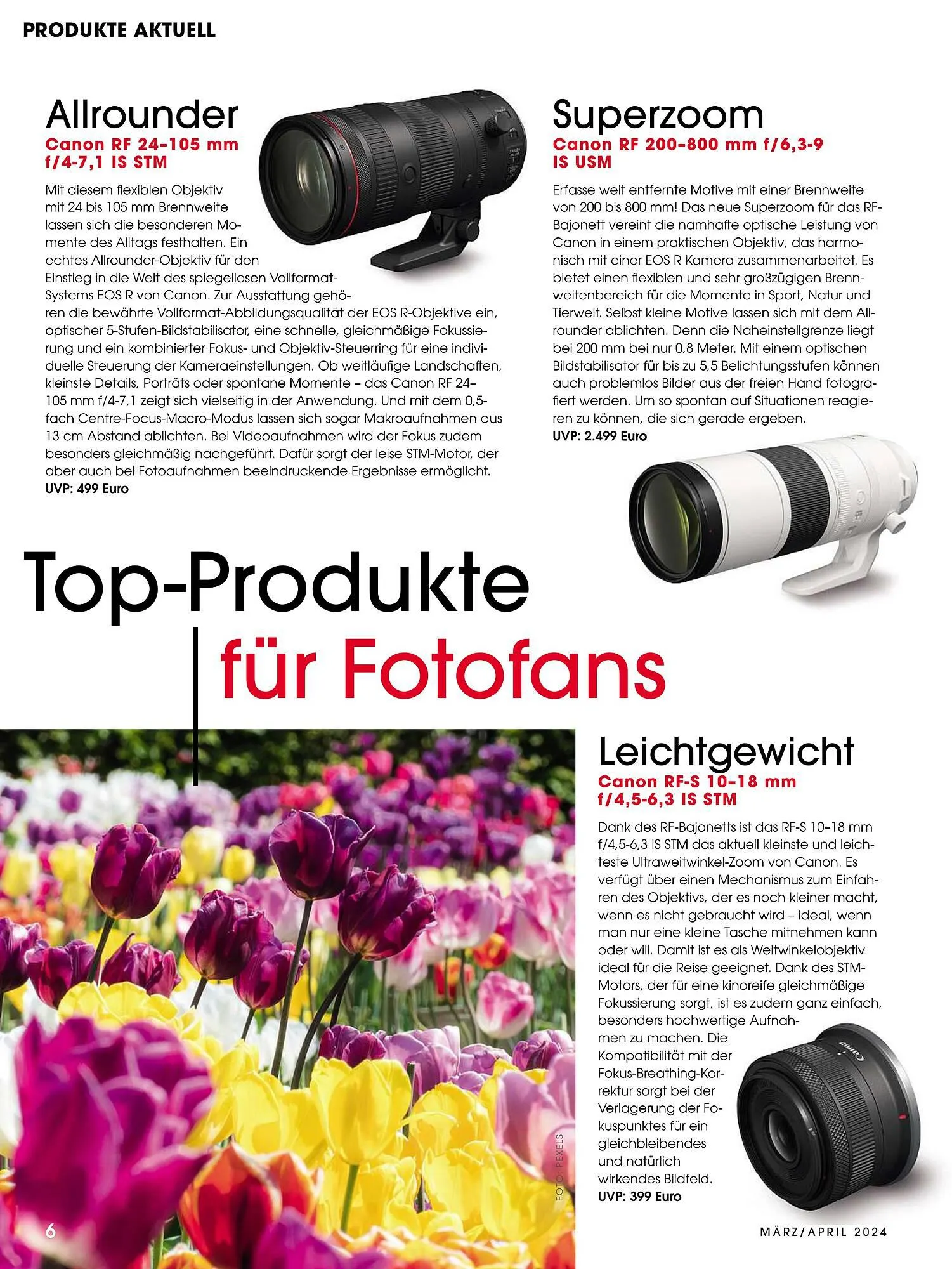 RINGFOTO Flugblatt von 1. März bis 30. April 2024 - Flugblätt seite 6