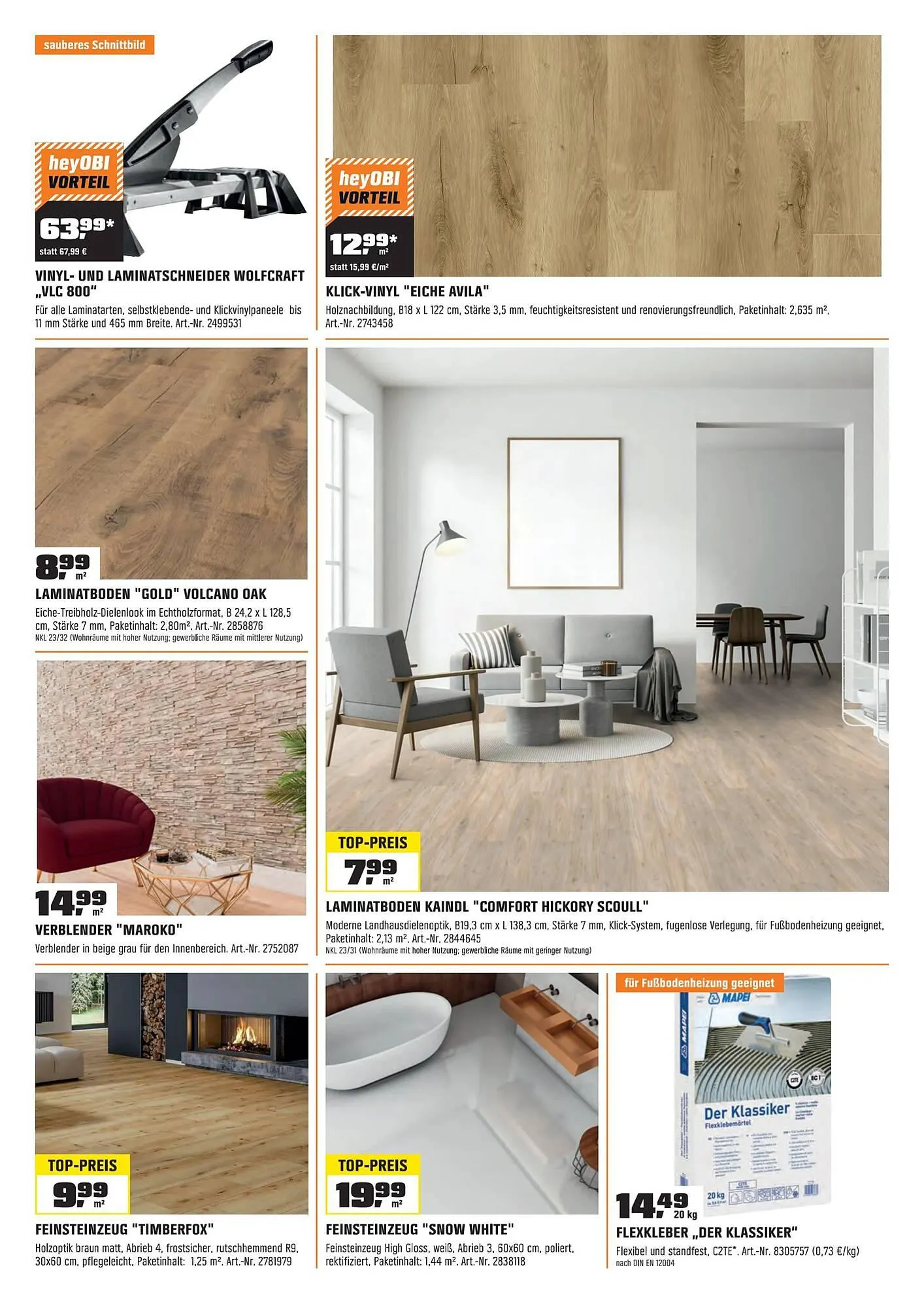 OBI Flugblatt von 30. Juni bis 31. Juli 2023 - Flugblätt seite 11