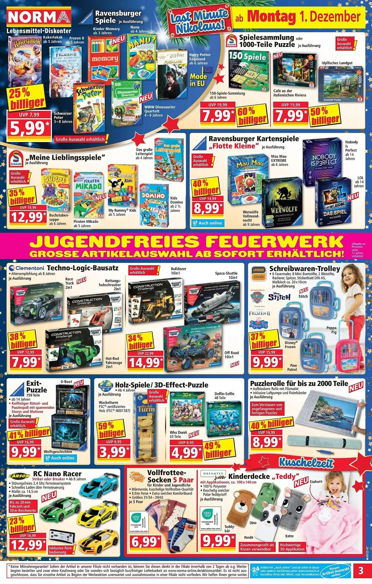 Norma Prospekt von 1. Dezember bis 7. Dezember 2025 - Flugblätt seite  3