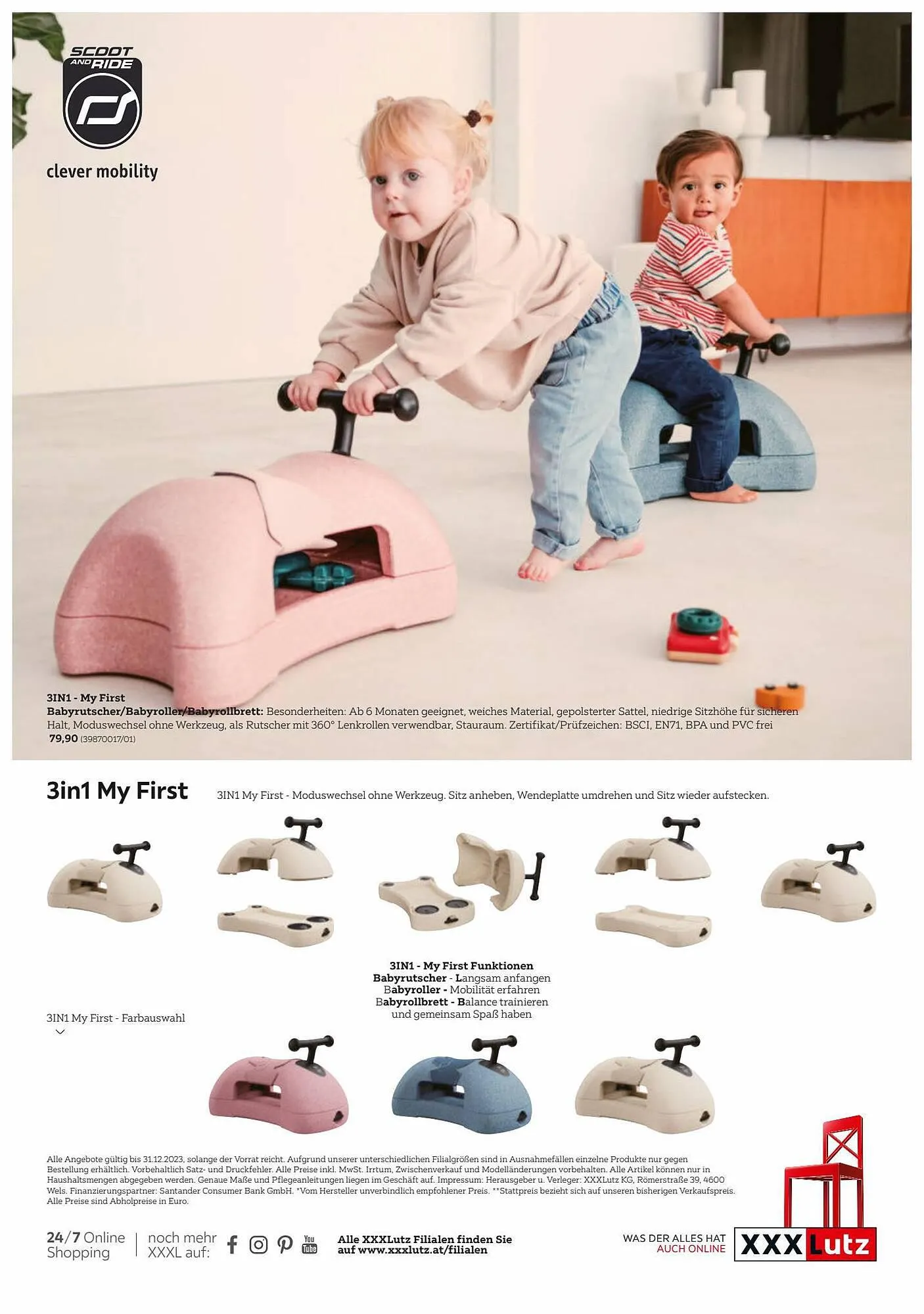 XXXLutz Flugblatt von 6. Juli bis 31. Dezember 2023 - Flugblätt seite  88