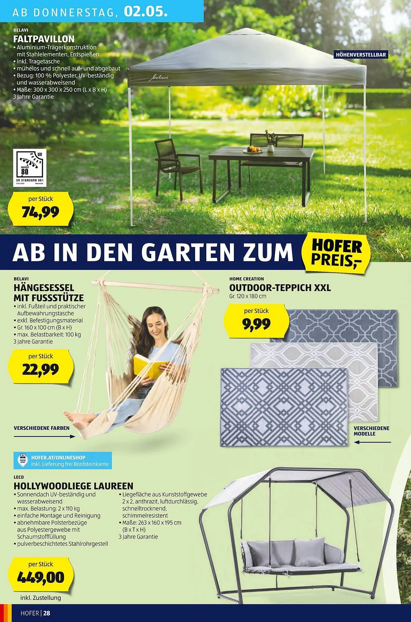 Hofer Flugblatt von 26. April bis 2. Mai 2024 - Flugblätt seite 32