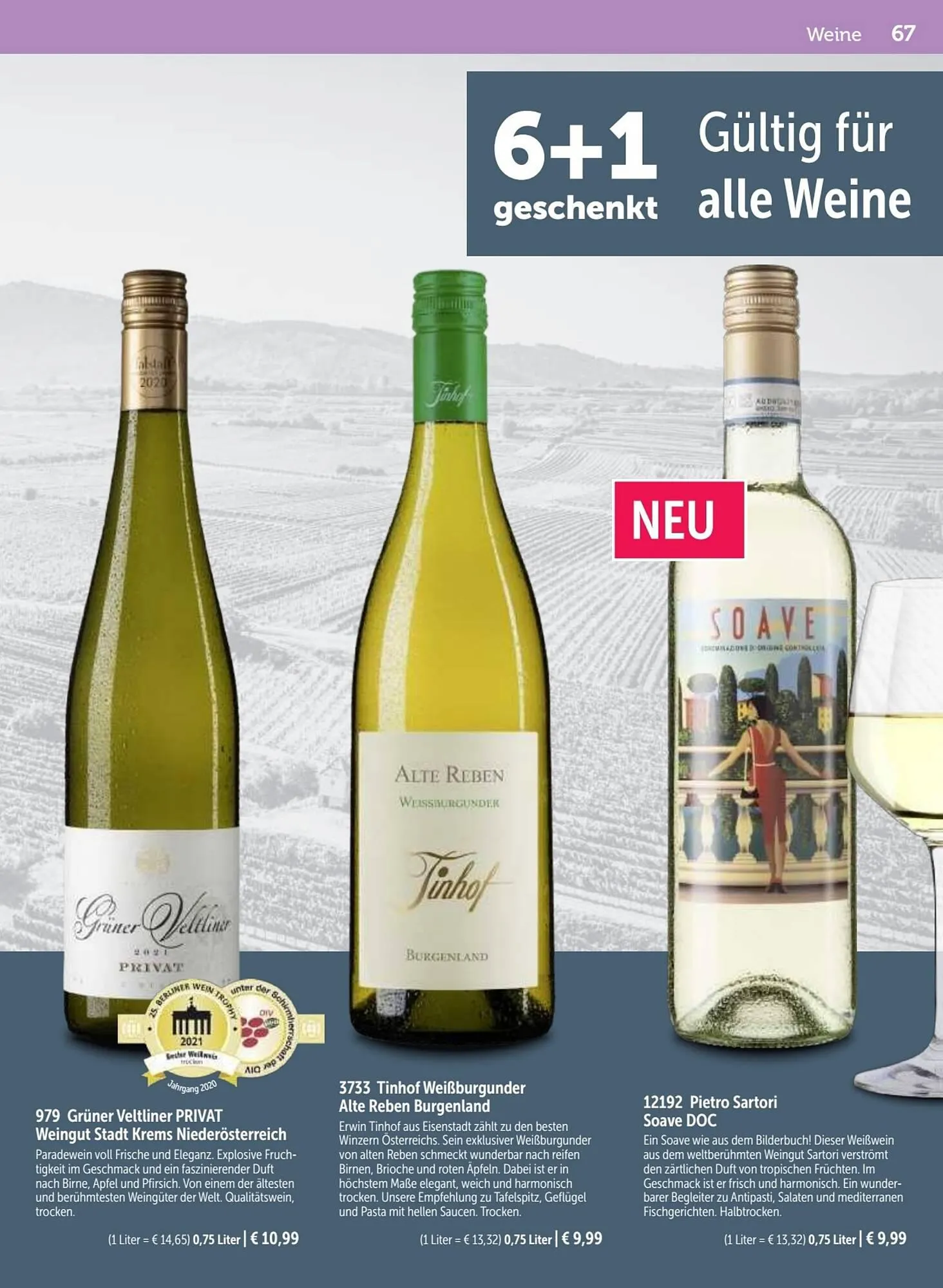 Bofrost Flugblatt von 25. September bis 29. Februar 2024 - Flugblätt seite  67