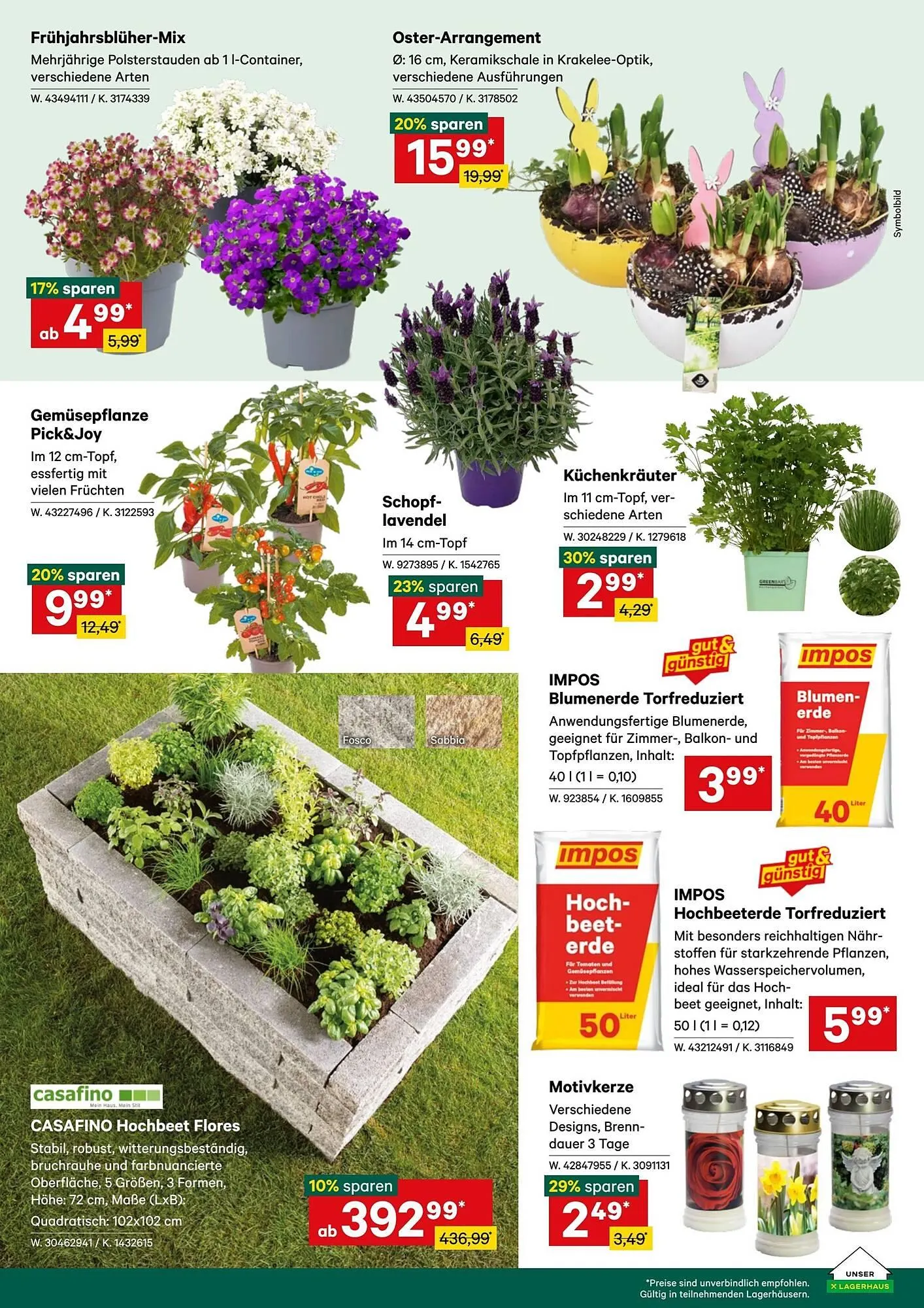 Lagerhaus Flugblatt von 30. März bis 12. April 2026 - Flugblätt seite  3