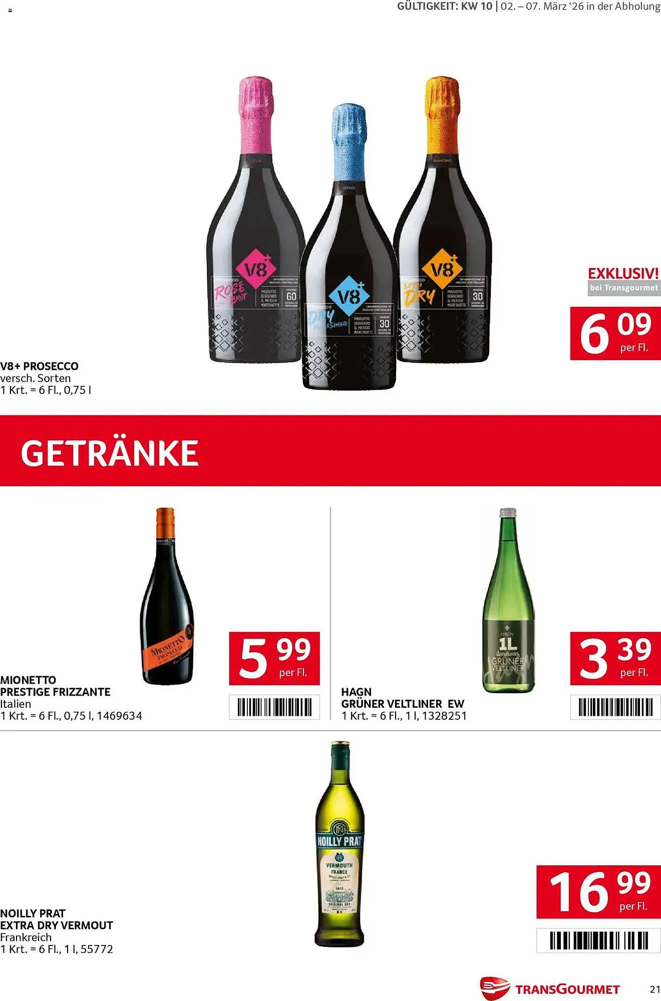 Transgourmet Flugblatt von 2. März bis 7. März 2026 - Flugblätt seite  20