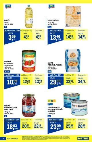 METRO Flugblatt Food - Metro Profi von 3. September bis 16. September 2026 - Flugblätt seite  4