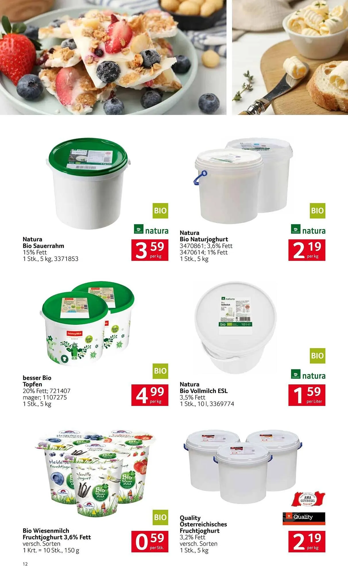 Transgourmet Flugblatt von 29. Juni bis 25. Juli 2026 - Flugblätt seite  12