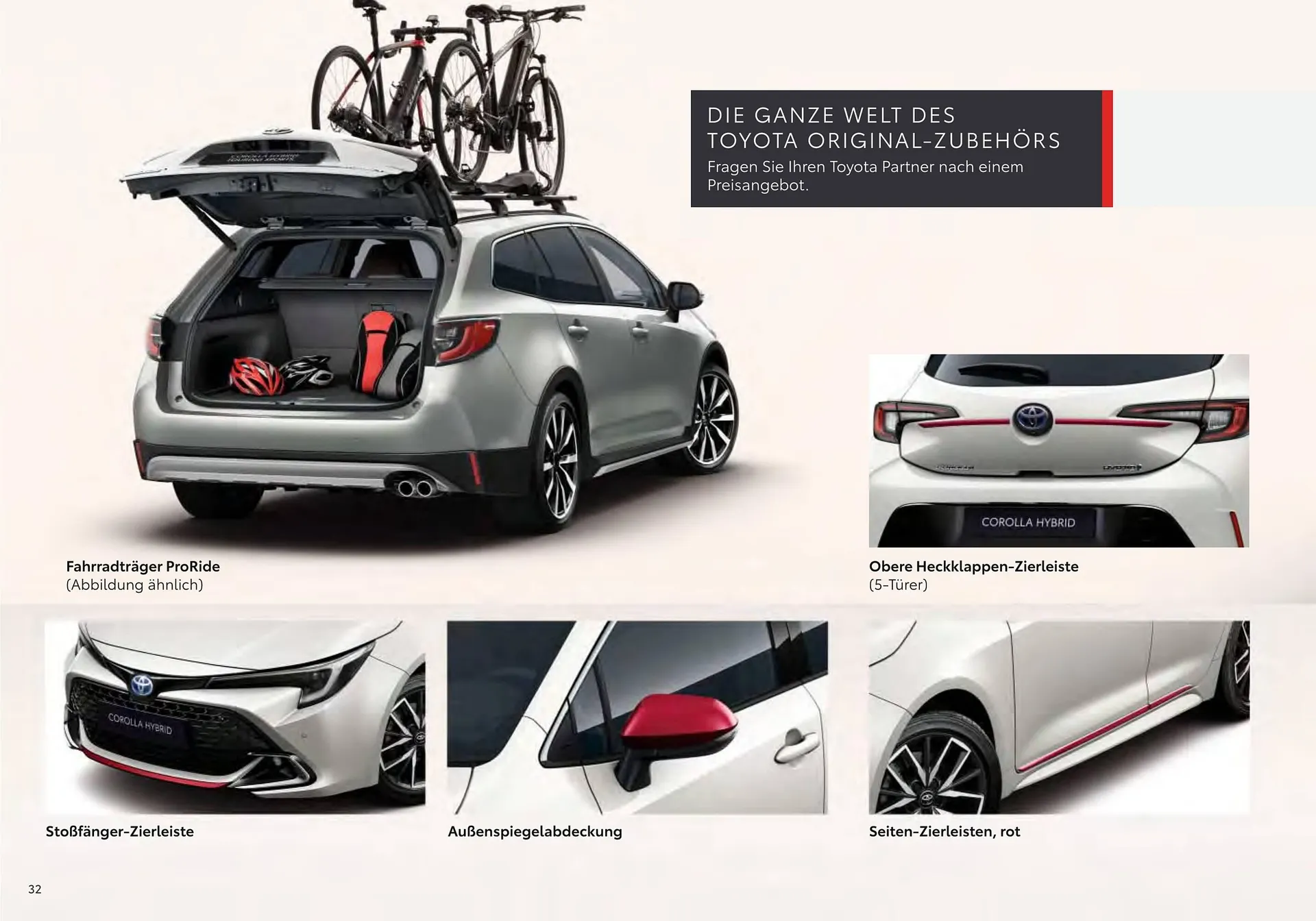 Toyota Flugblatt von 1. April bis 20. Oktober 2026 - Flugblätt seite 32