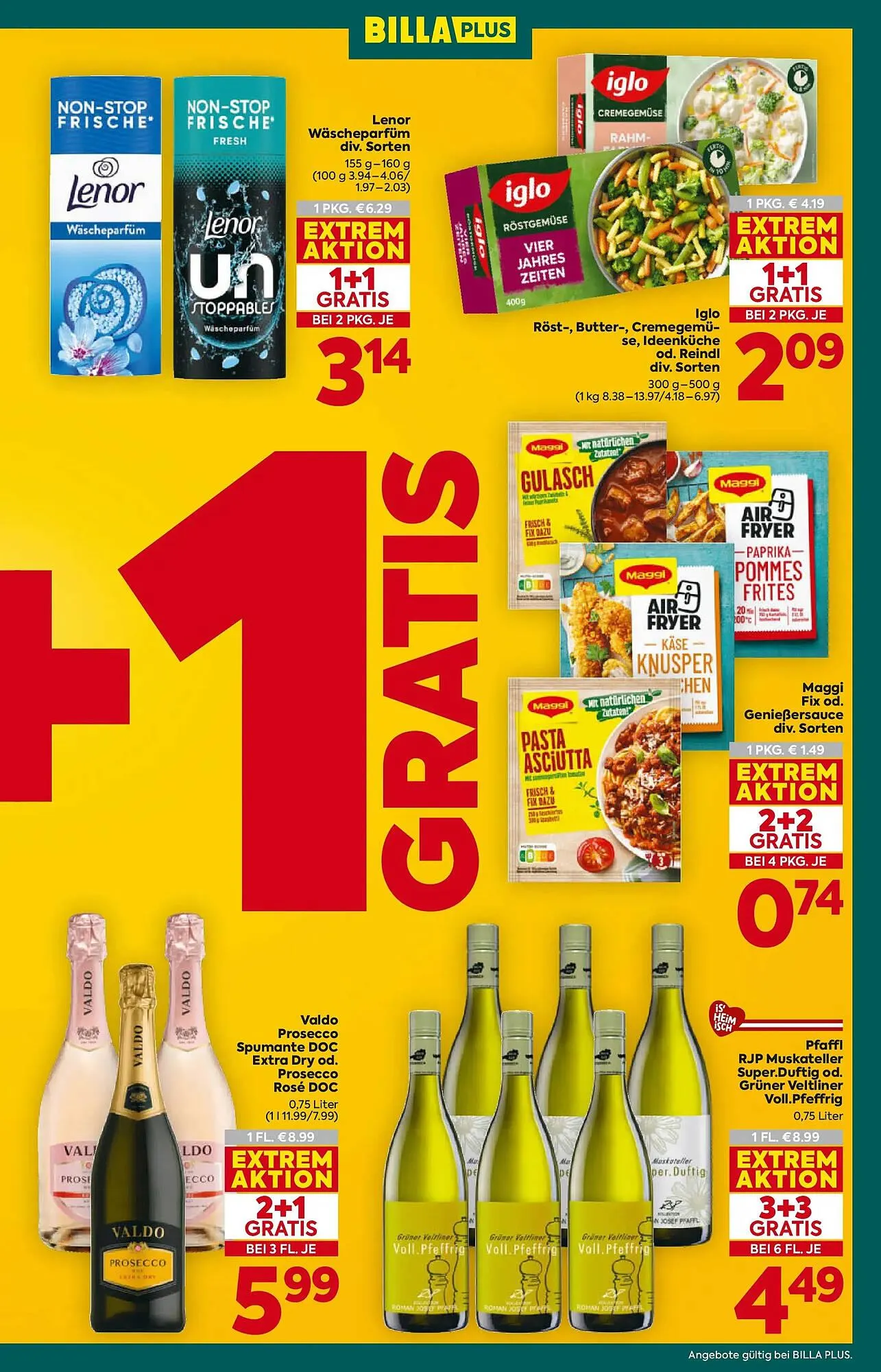 Billa Flugblatt von 8. Jänner bis 14. Jänner 2026 - Flugblätt seite  7