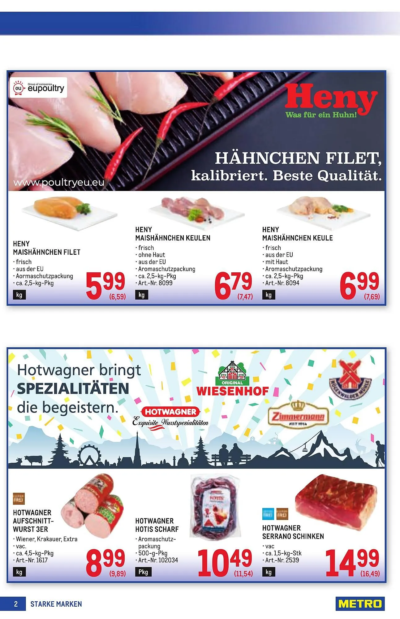 Metro Flugblatt von 2. April bis 15. April 2026 - Flugblätt seite  2