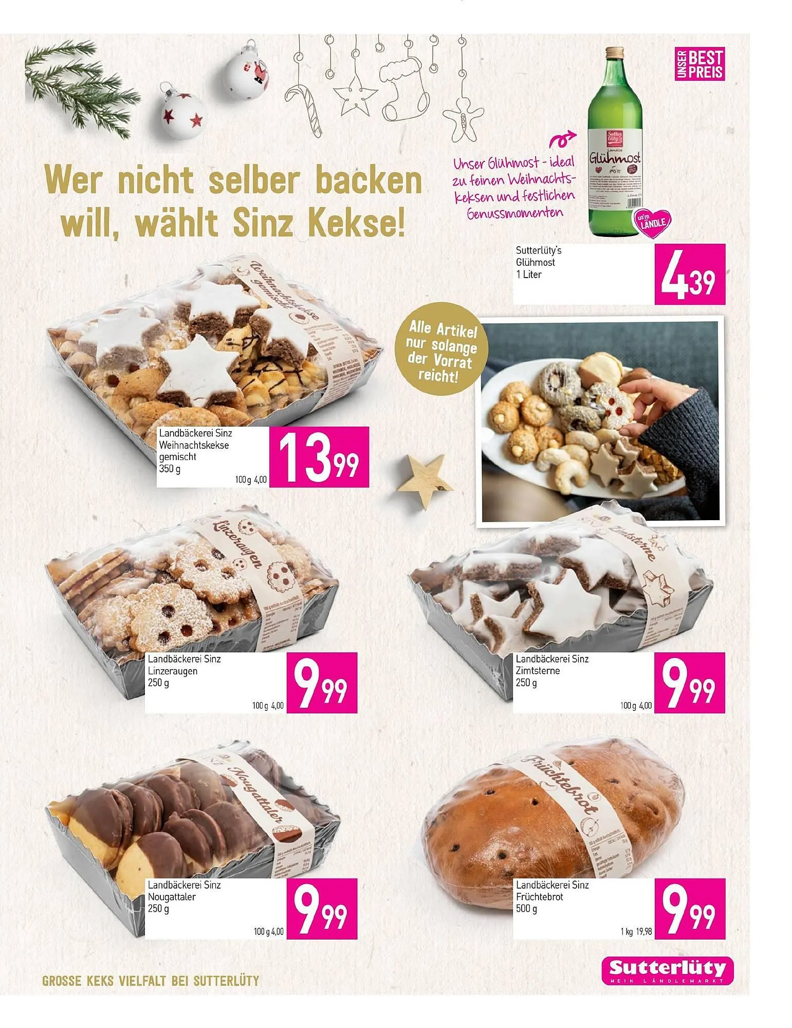 Sutterlüty Flugblatt von 4. Dezember bis 10. Dezember 2025 - Flugblätt seite  13
